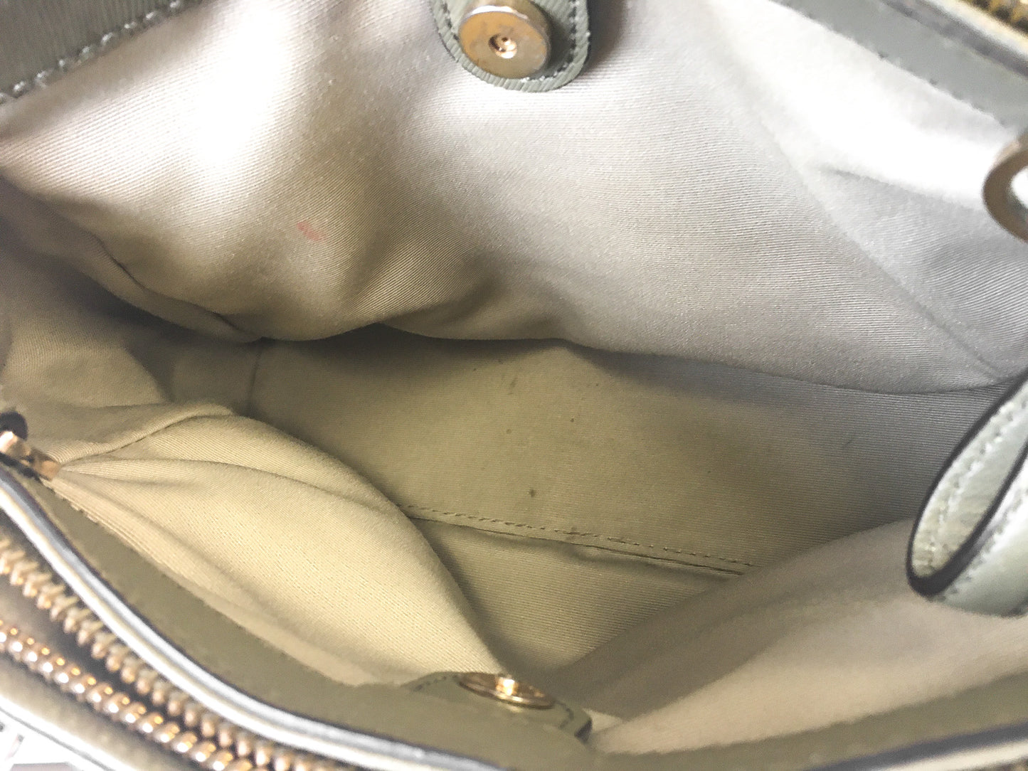 Coach Madison Mini Christie Carryall Olive Green Top Handle, Style 30402