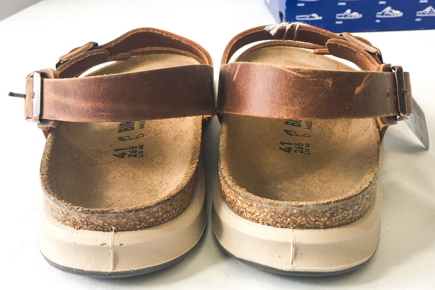 Birkenstock Sonora CT Ginger Brown Sandals, Women's 10, Men's 8, Box Damage