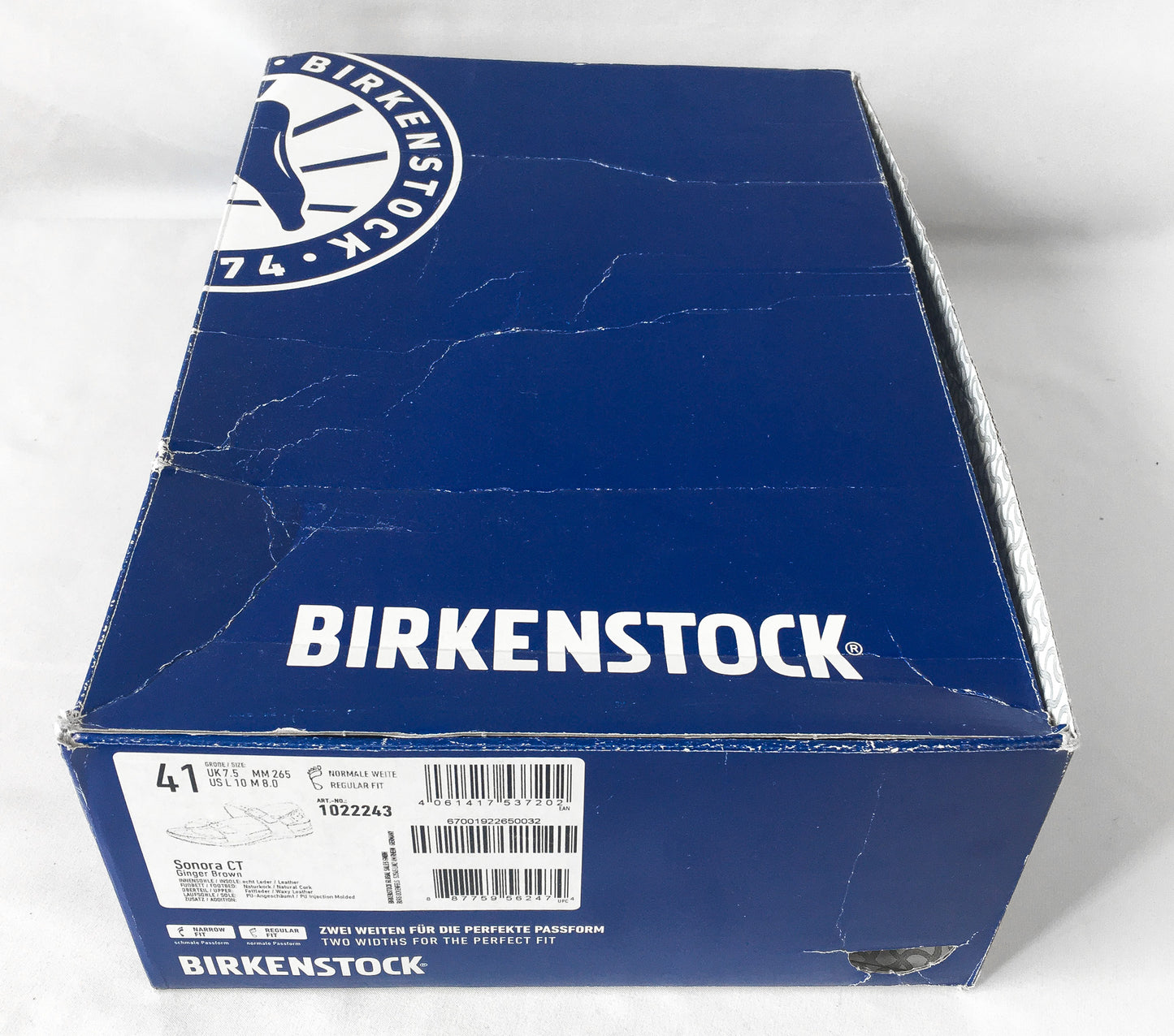 Birkenstock Sonora CT Ginger Brown Sandals, Women's 10, Men's 8, Box Damage