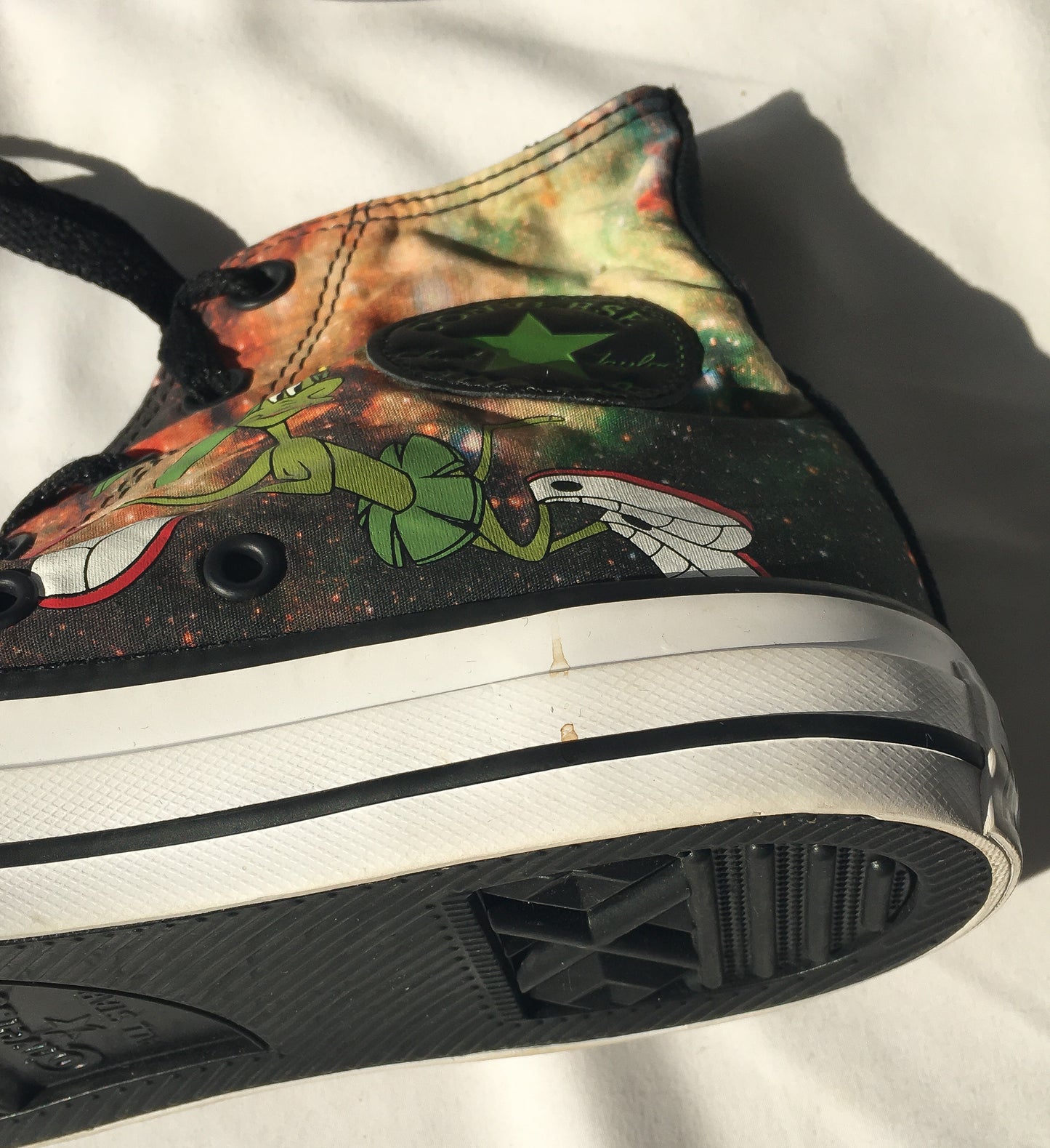 Converse Chuck Taylor All Star Hi Looney Tunes Marvin The Martian Men 6 Women 8