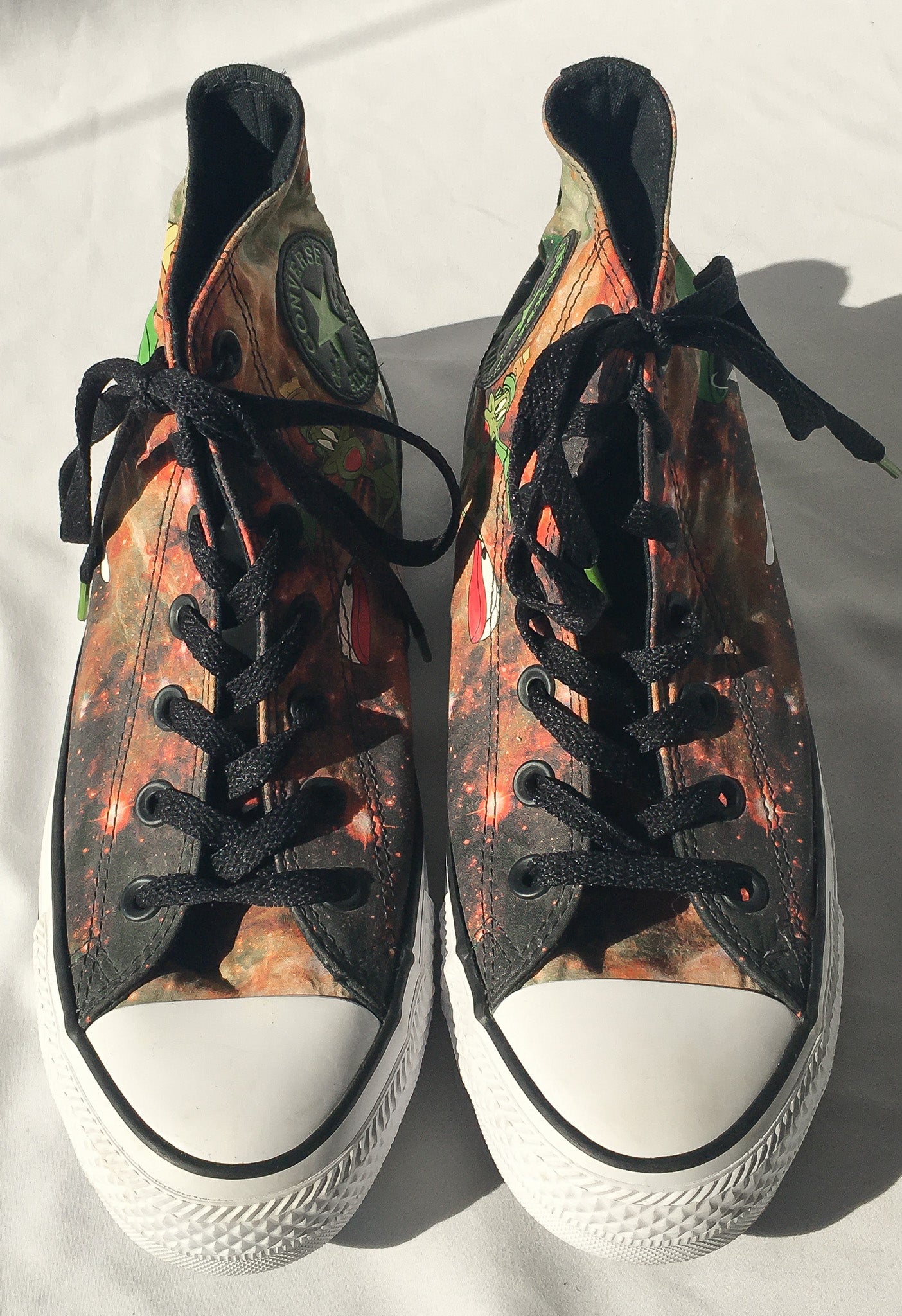 Converse Chuck Taylor All Star Hi Looney Tunes Marvin The Martian Men 6 Women 8