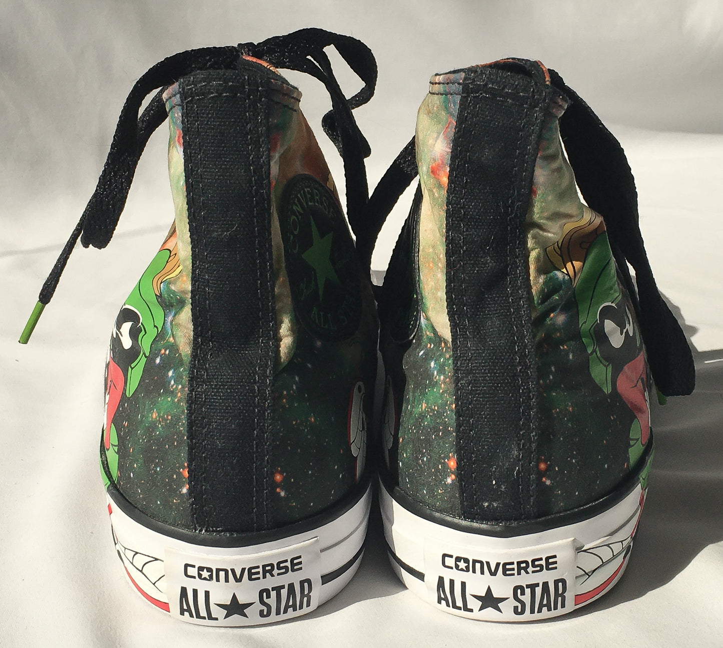 Converse Chuck Taylor All Star Hi Looney Tunes Marvin The Martian Men 6 Women 8