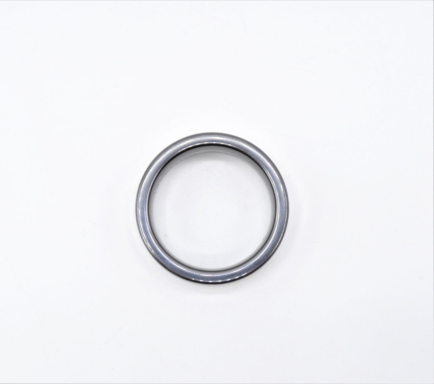 Vintage TRITON Black Diamond and Tungsten Carbide Men's Ring Band, Everyday Estate Jewelry, Ring Size 10 1/2