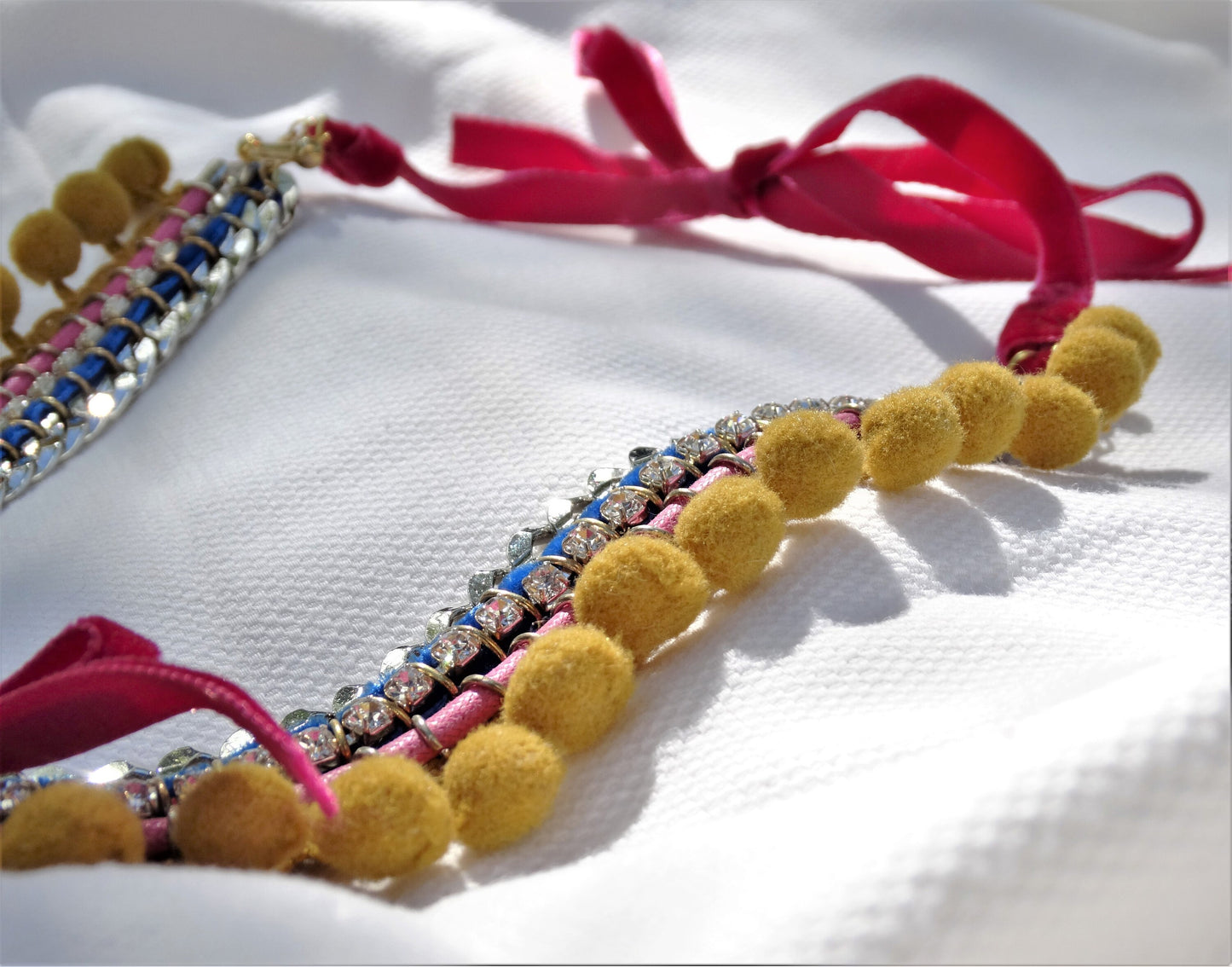 AKONG LONDON Tribal Couture Designer Necklace, Bohemian Jewelry, Wearable Multi Media