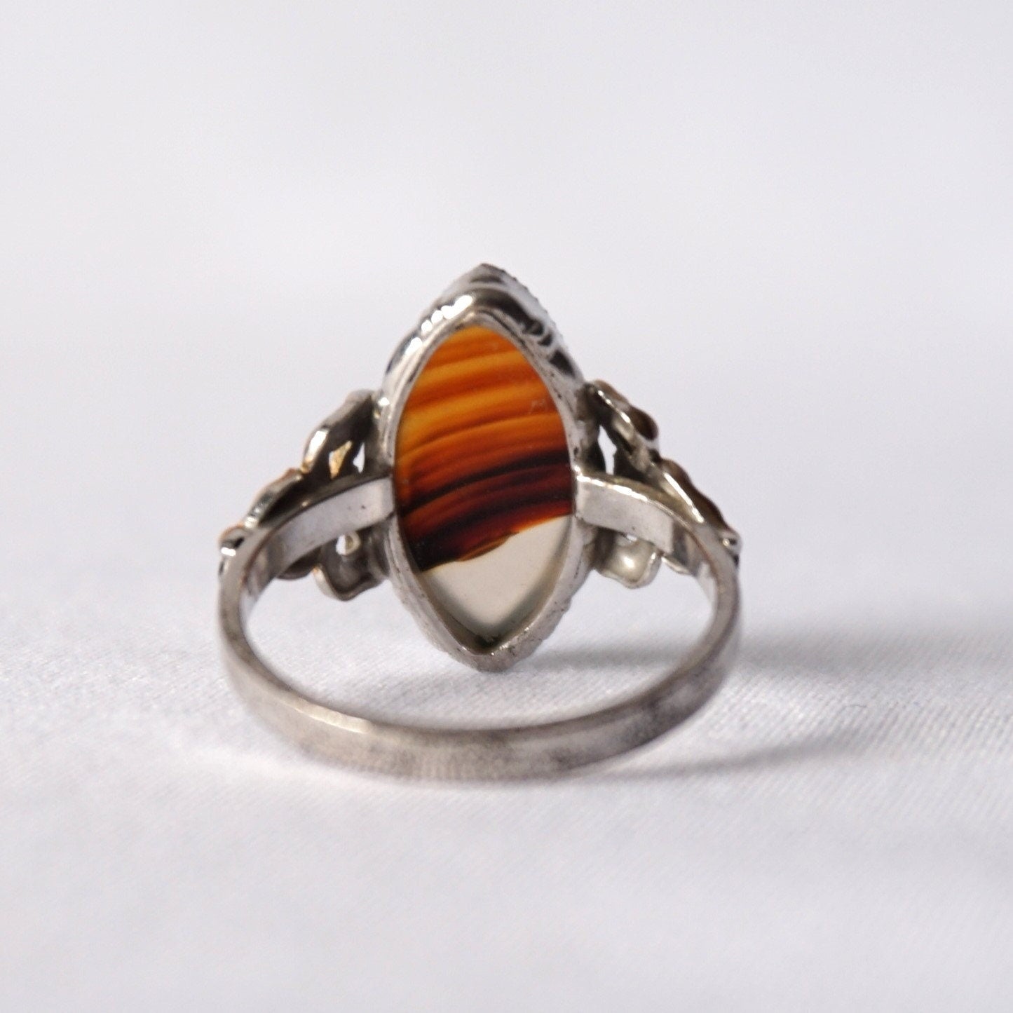 Vintage Sterling 10K Gold Clark & Coombs Ring, Ring Size 6 3/4, Bohemian Jewelry
