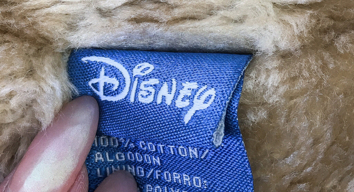 Vintage Disney Mickey Mouse "Legendary" Sherpa Lined Denim Jacket, Sz. XL, Vintage Disney Denim Jacket