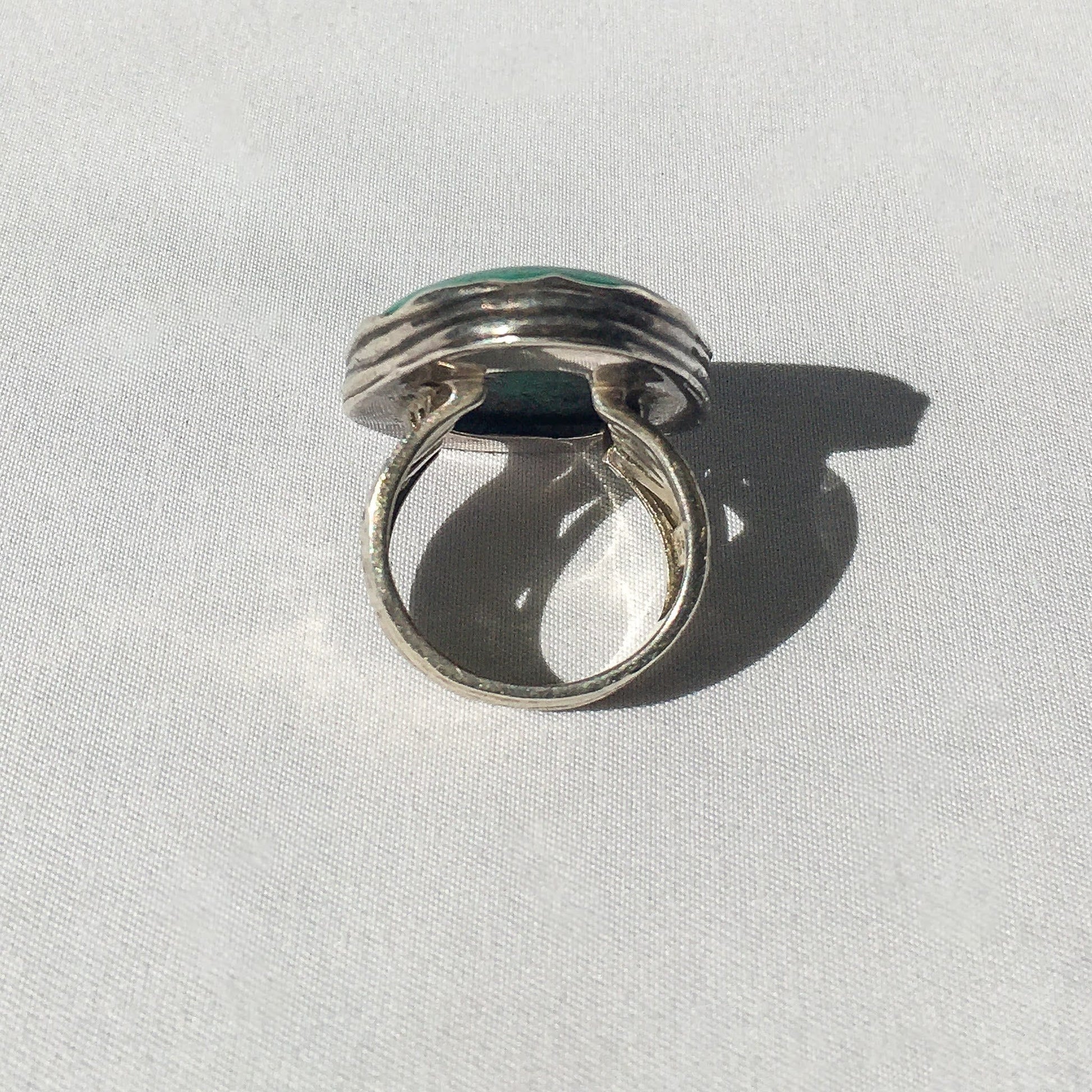 Vintage 925 India SILPADA Turquoise Stone Ring, Statement Ring, Vintage Silver Ring, APPROX. Size 7.75