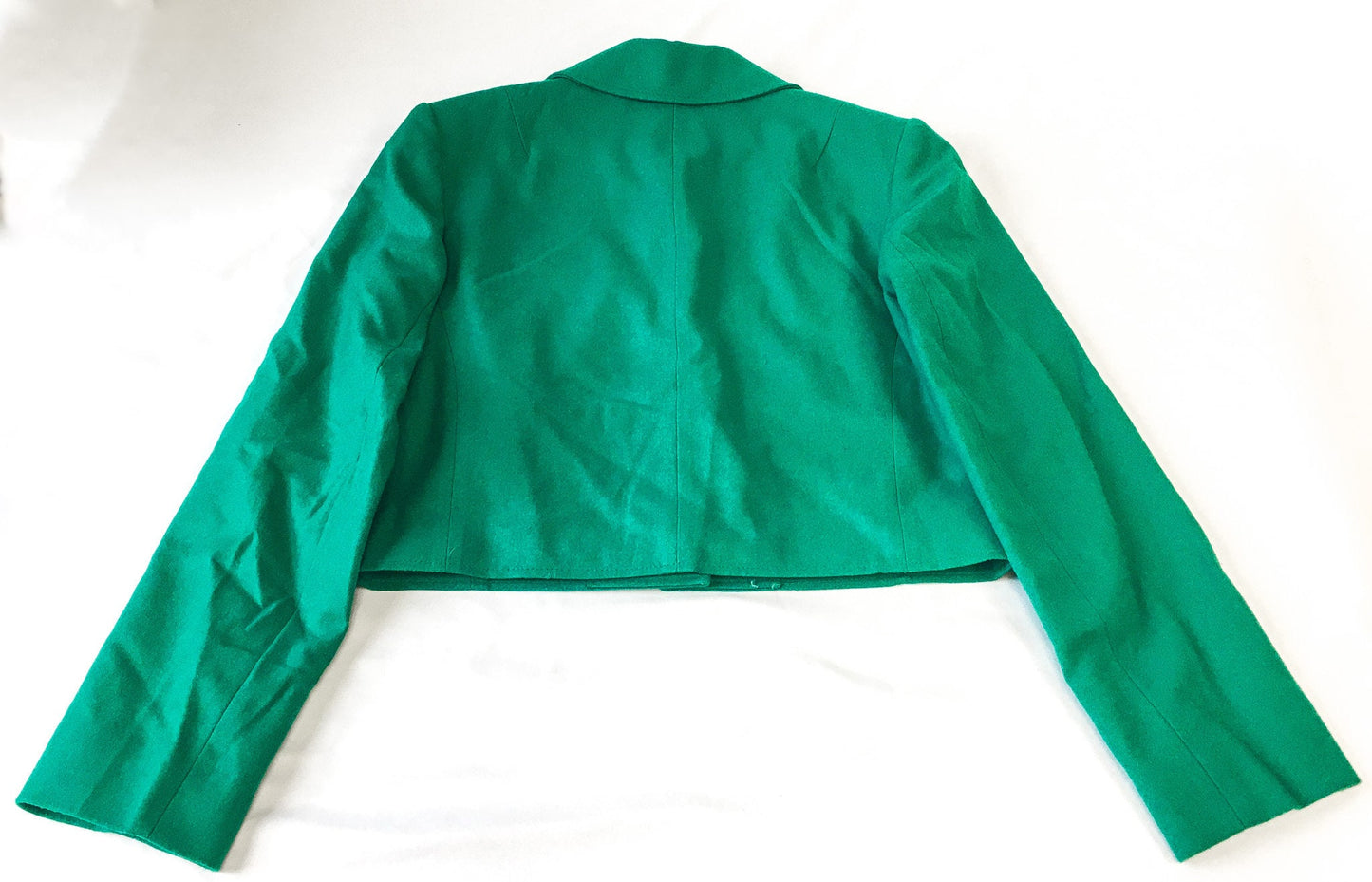 Vintage 90s Pendleton Wool Green Blazer, 1990s 100% Pure Wool Blazer