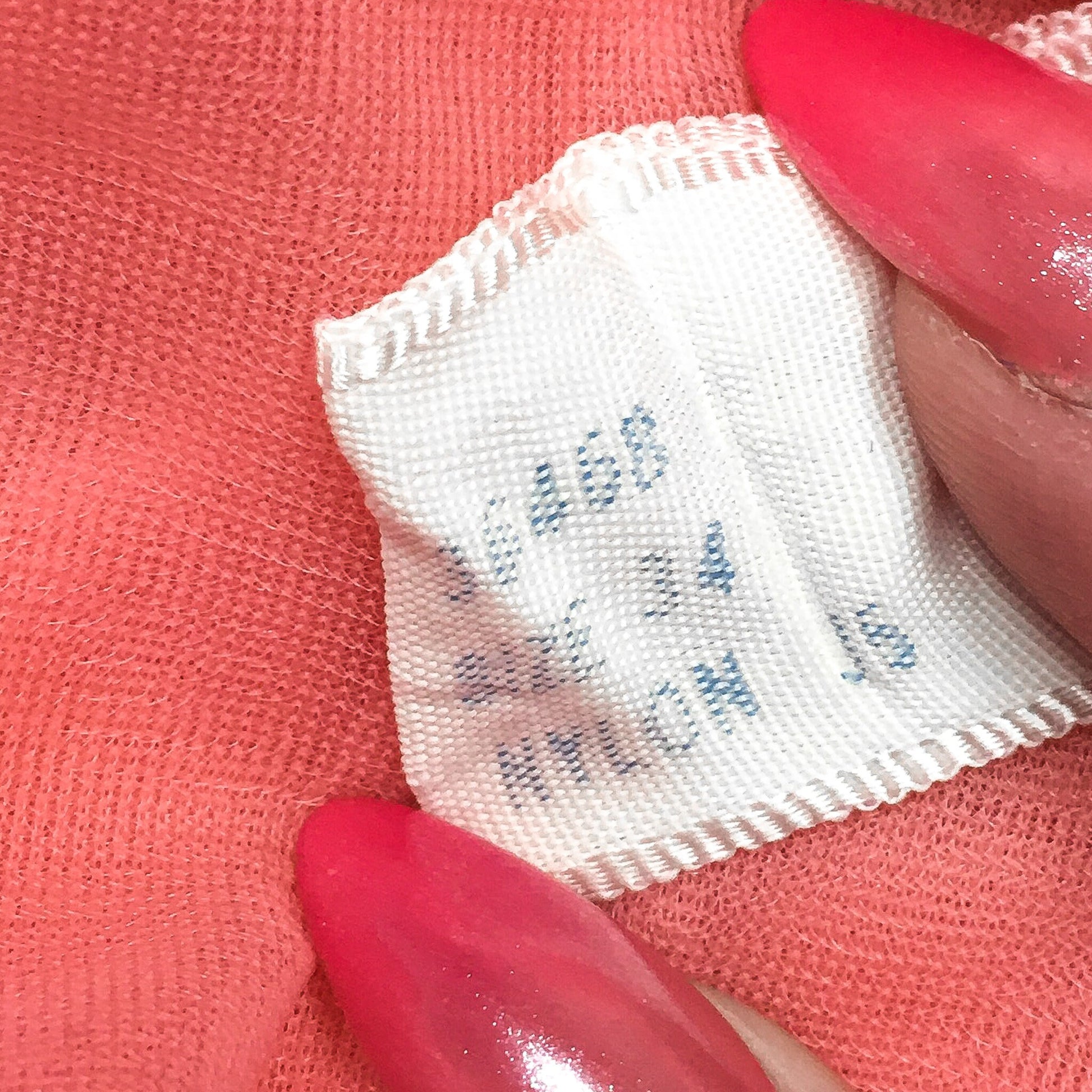 Vintage 80s Kickernick Restware Coral Pink Slip Dress with Lace Detail, Sz. 34, Vintage Peignoir Dress