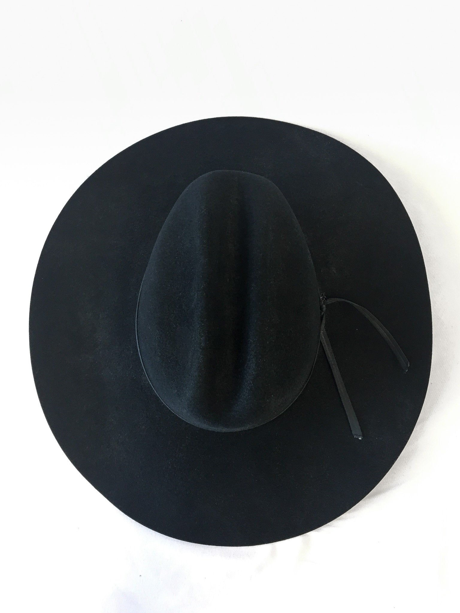 Vintage Bailey's Black 2X Fur Blend Cowboy Hat, Sz. 6 7/8, Vintage Western Hat