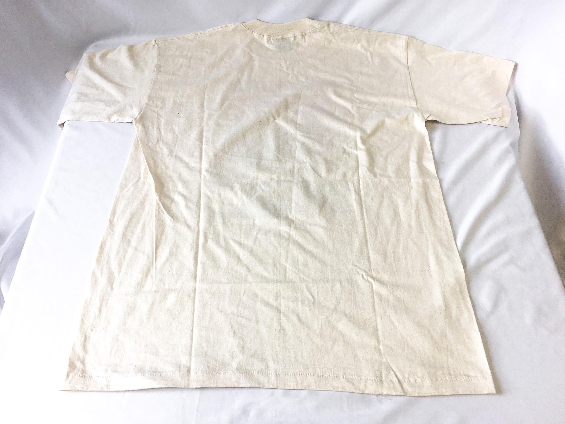 Vintage 90s Doc Martens Cream/Off-White Doctor Punk Graphic T-Shirt, Men's Sz. XL, Vintage Streetwear Graphic Tee