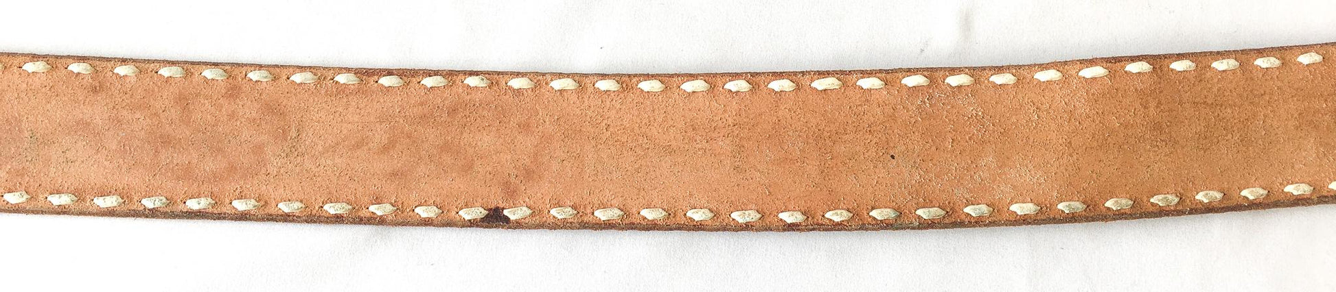 Vintage J2 Rancher "Ron" Name Tooled Floral Leather Belt with Comstock Horse Rider Buckle, Sz. 33"-36", Vintage Western Belt