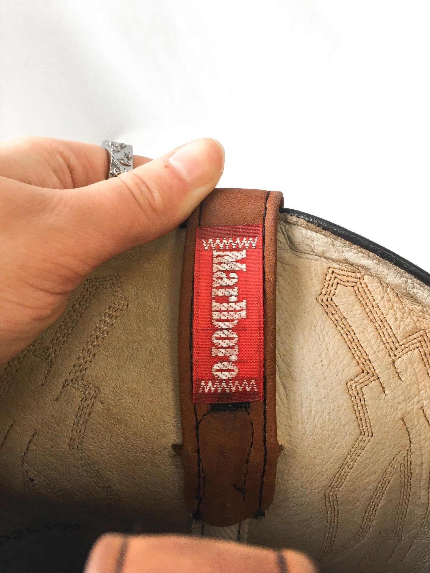 Vintage Dan Post Marlboro Edition Brown Embroidered Leather Cowboy Boots, in Original Box, Women's Sz. 9.5M, Vintage Western Boots