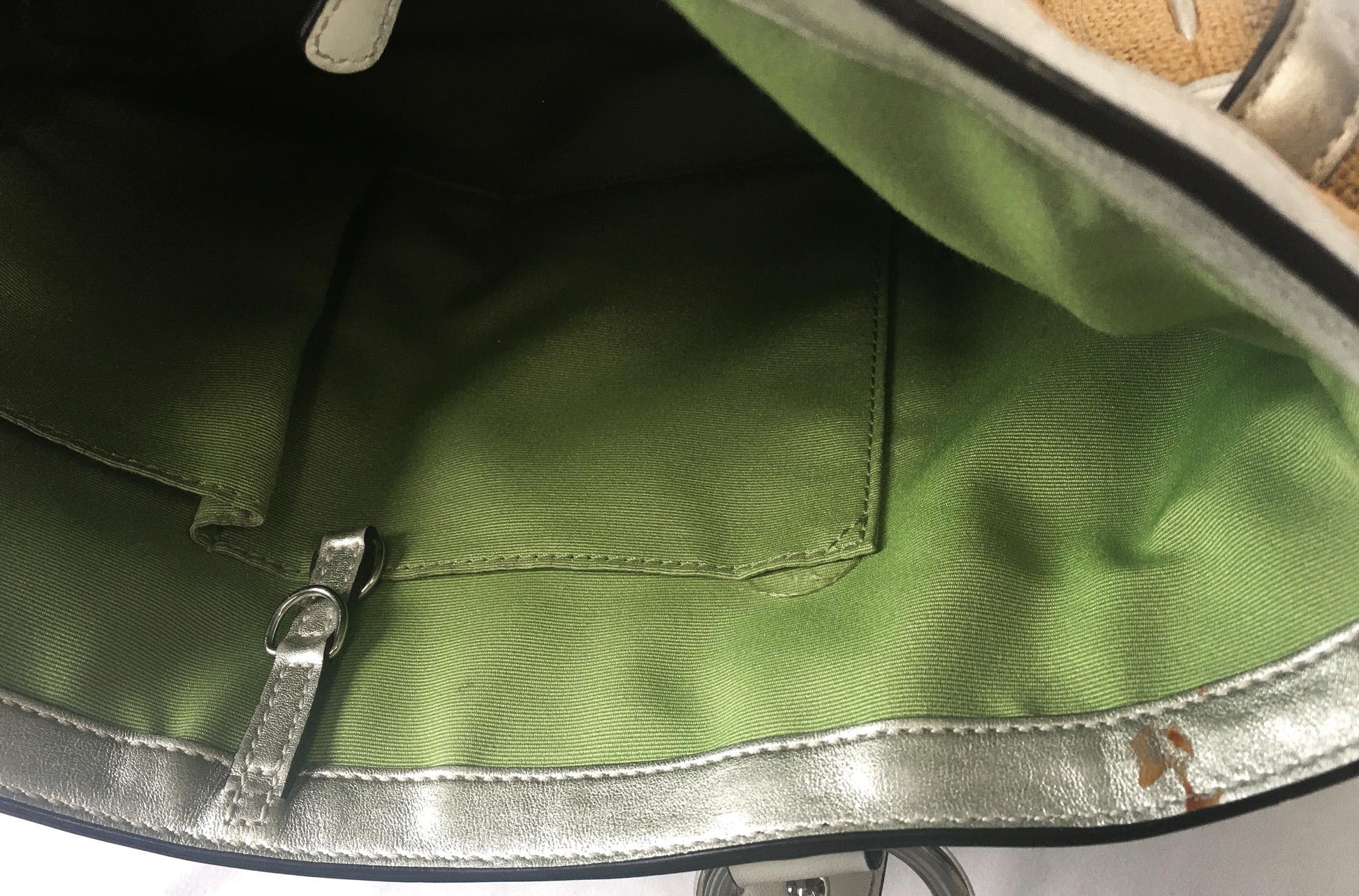 00s Coach Raffia Linen Bumblebee Floral Shoulder Tote Bag, Style #9947, Unique Y2K Coach Handbag