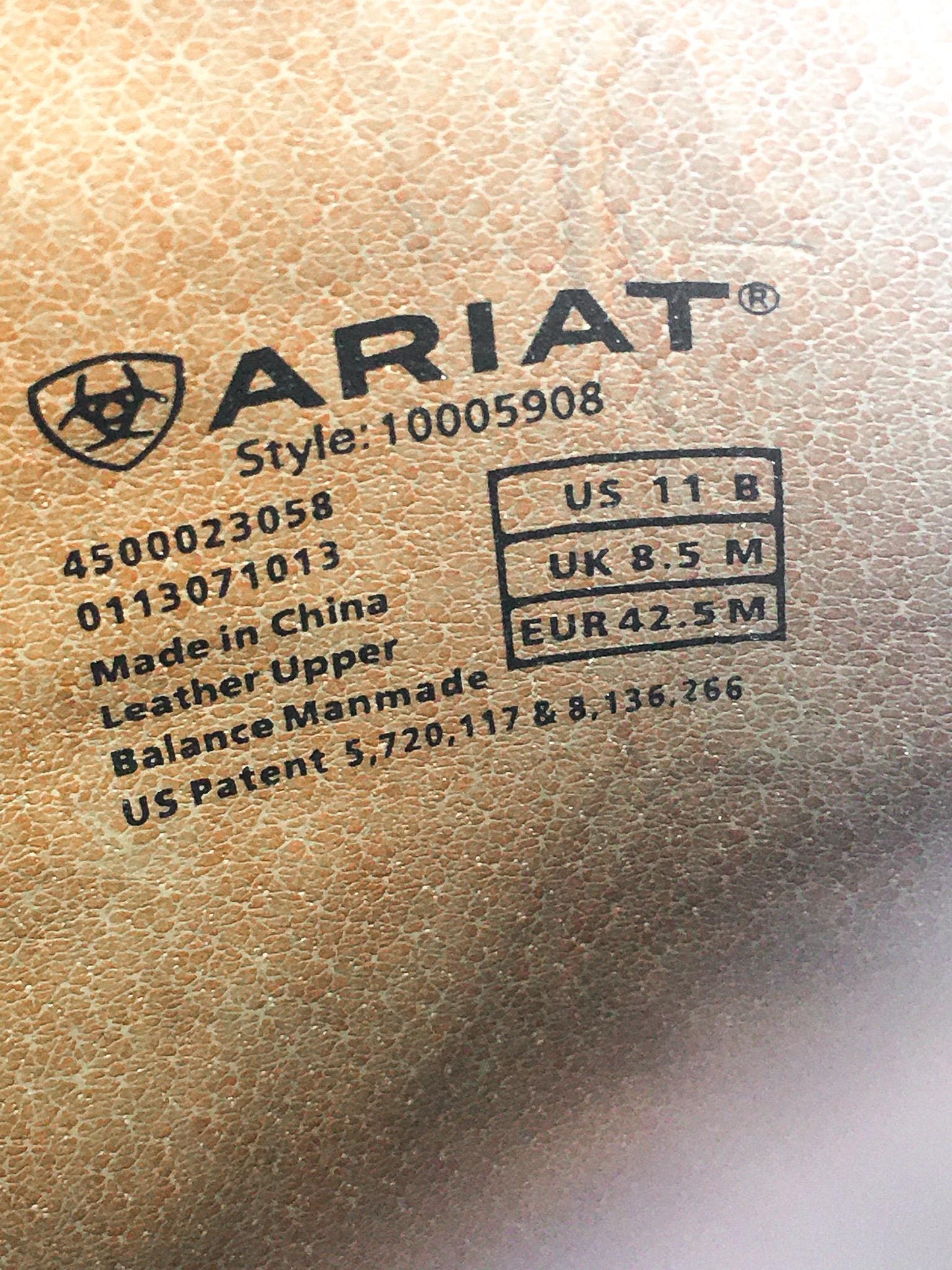 Vintage Inspired Ariat Heritage Western X Brown Cowboy Boots, Women's Sz 11B, Style, #10005908, Vintage Western Festival Cowgirl Boots
