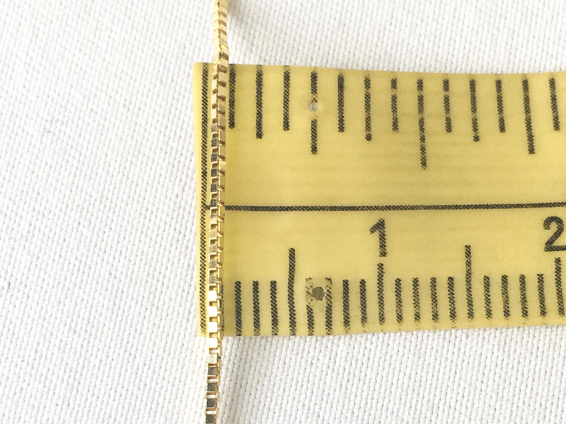 18K Yellow Gold Serpentine 7 Inch Chain Bracelet, 1mm Width, 1 Gram, Simple Everyday Dainty Minimalist Chain Bracelet