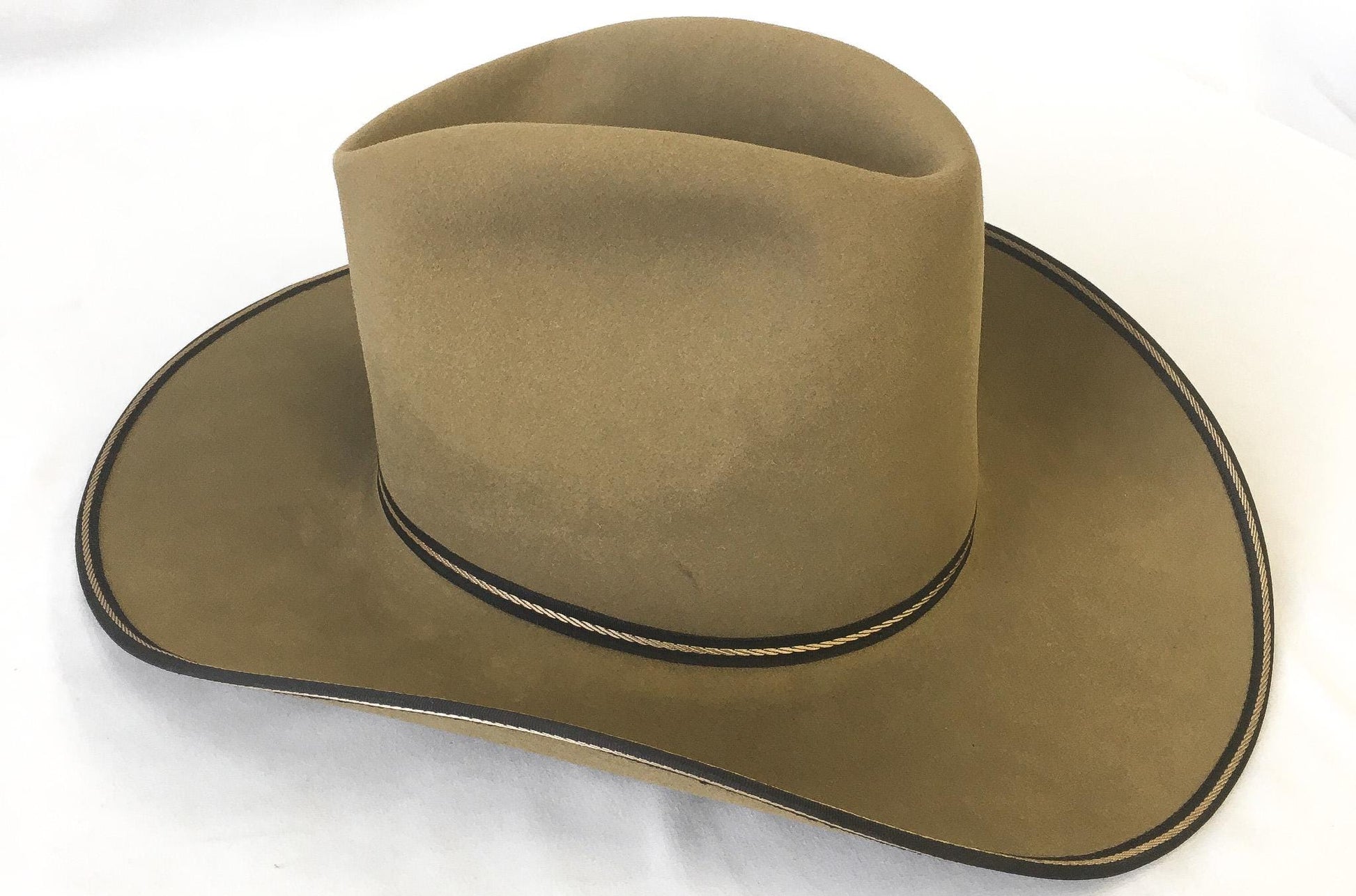 Vintage Resistol 2X Brown Tall Cowboy Hat, Sz. 6 5/8, Vintage Western Hat
