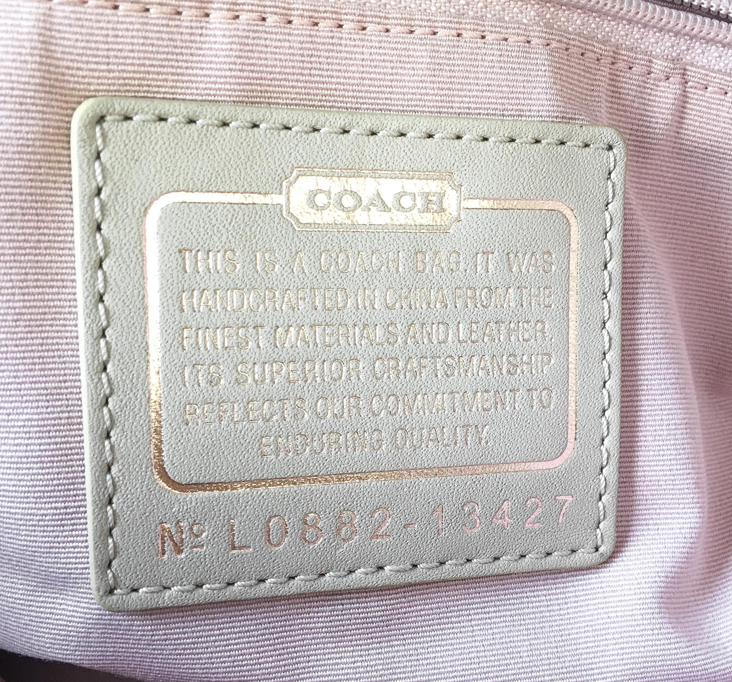 Y2K 00s Coach Op Art Parker Gold Metallic Canvas Leather Shoulder Tote Bag, Style 13427, Unique Y2K Coach Handbag