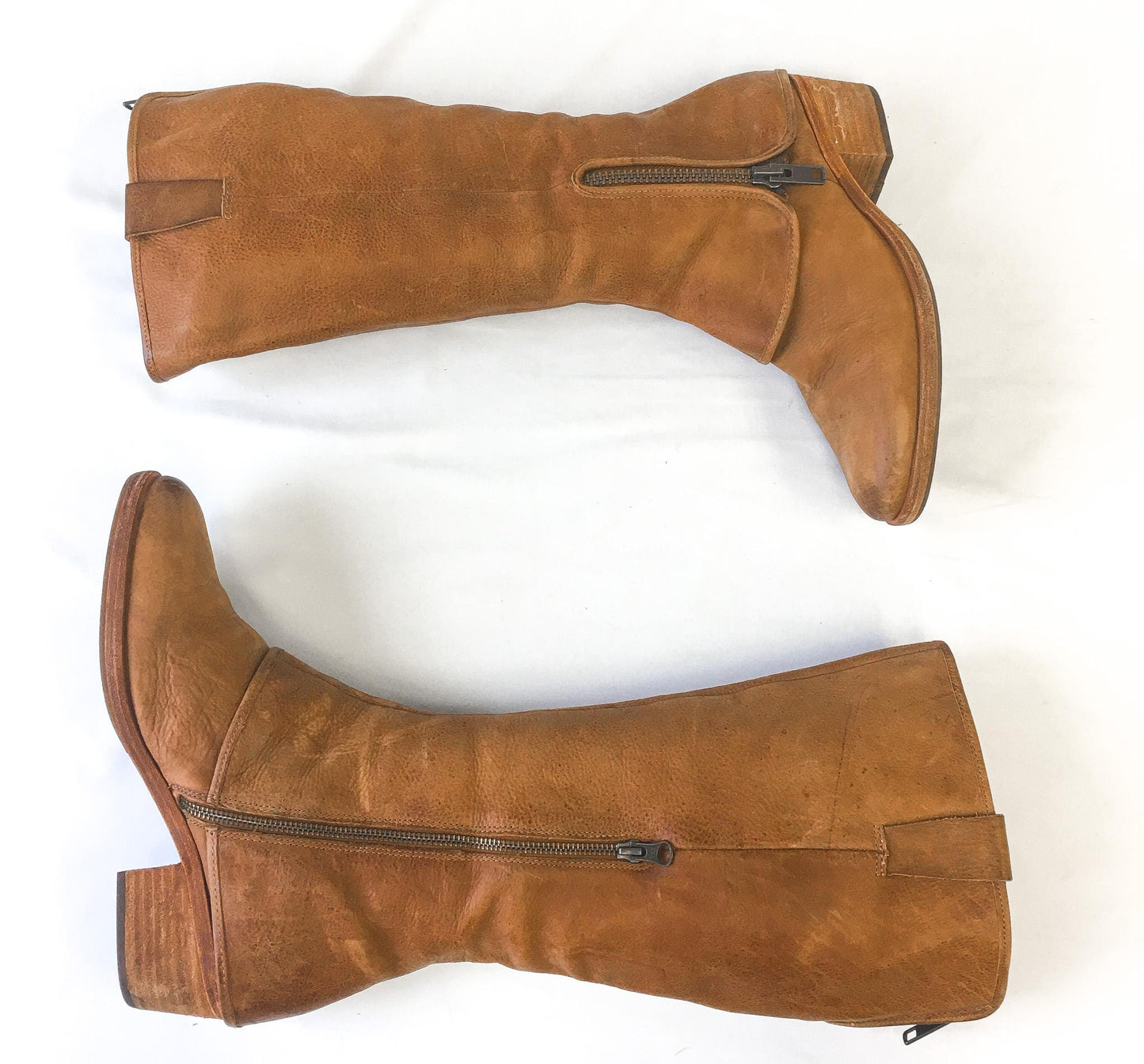 Kork-Ease Kayla II Brown Leather Knee High Boots, Women's Sz. 10M, Vintage Classic Everyday Leather Boots