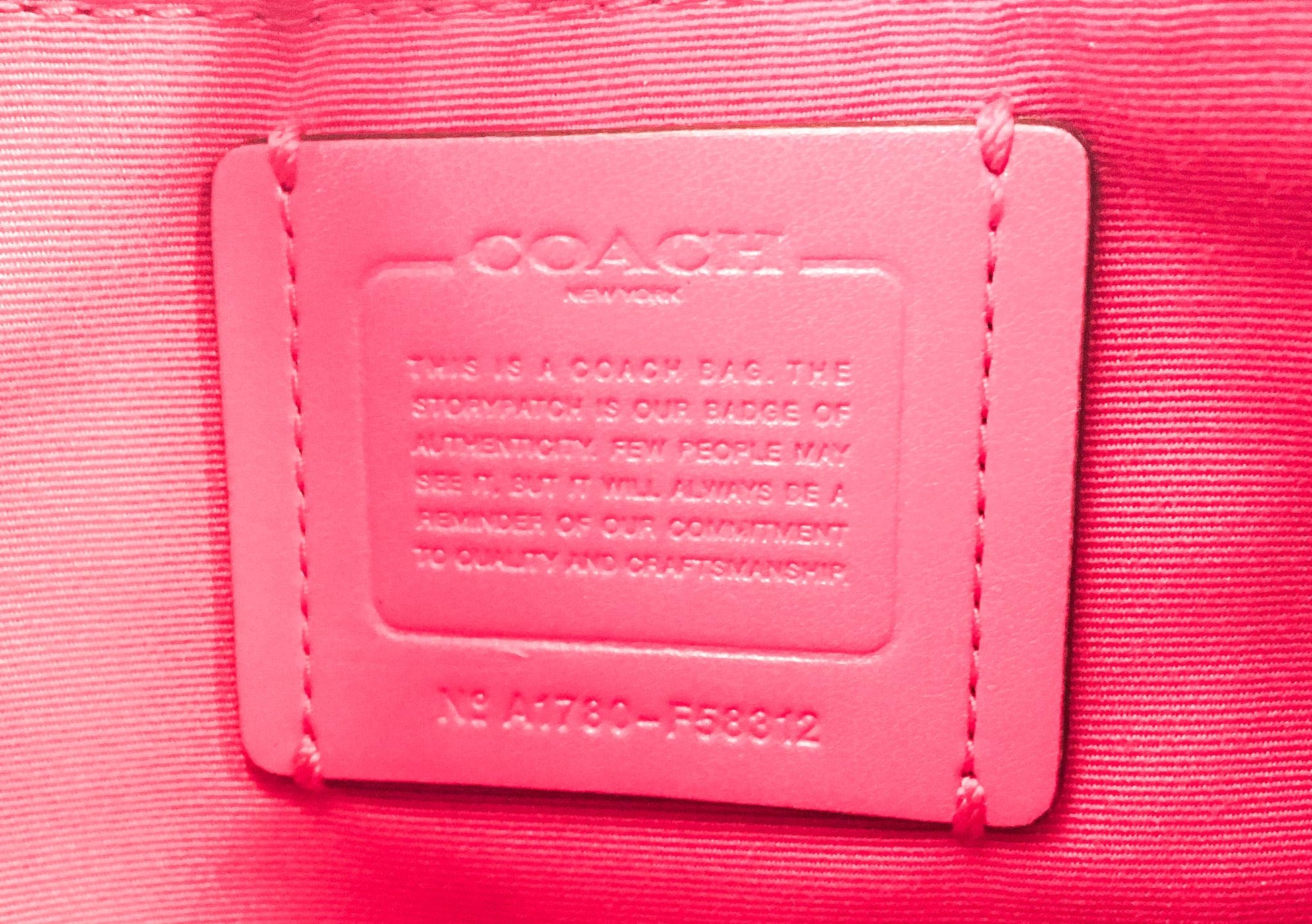 Modern Coach Signature C Pink Mini Bennett Satchel Top Handle with Detachable Crossbody Strap, Style 58312, Y2K 00s Coach Handbag