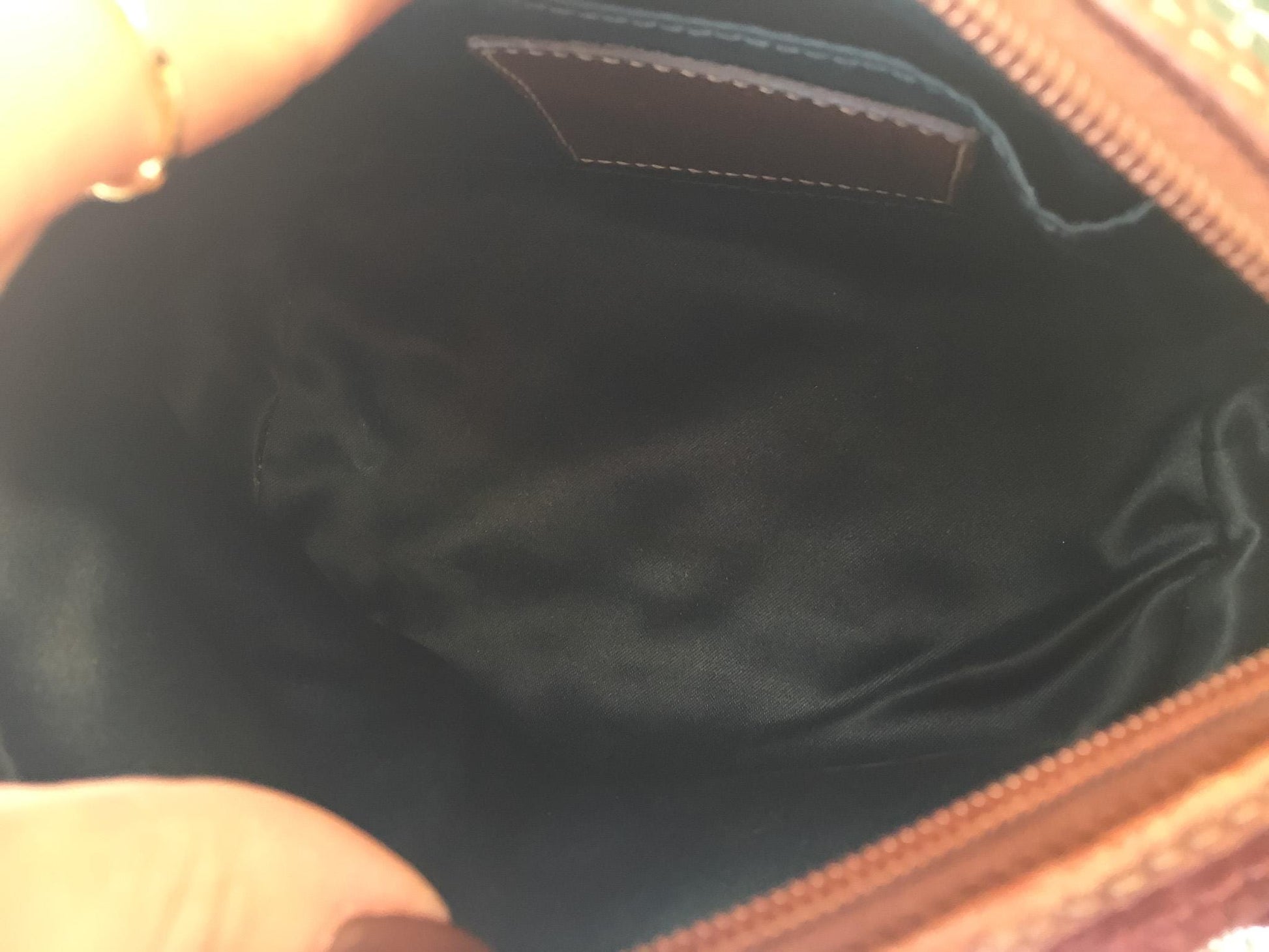 Y2K Coach Bleeker Holiday Patchwork Multicolor Sufflete Leather Suede Mini Bag, Style 40928, Vintage 00s Coach Handbag