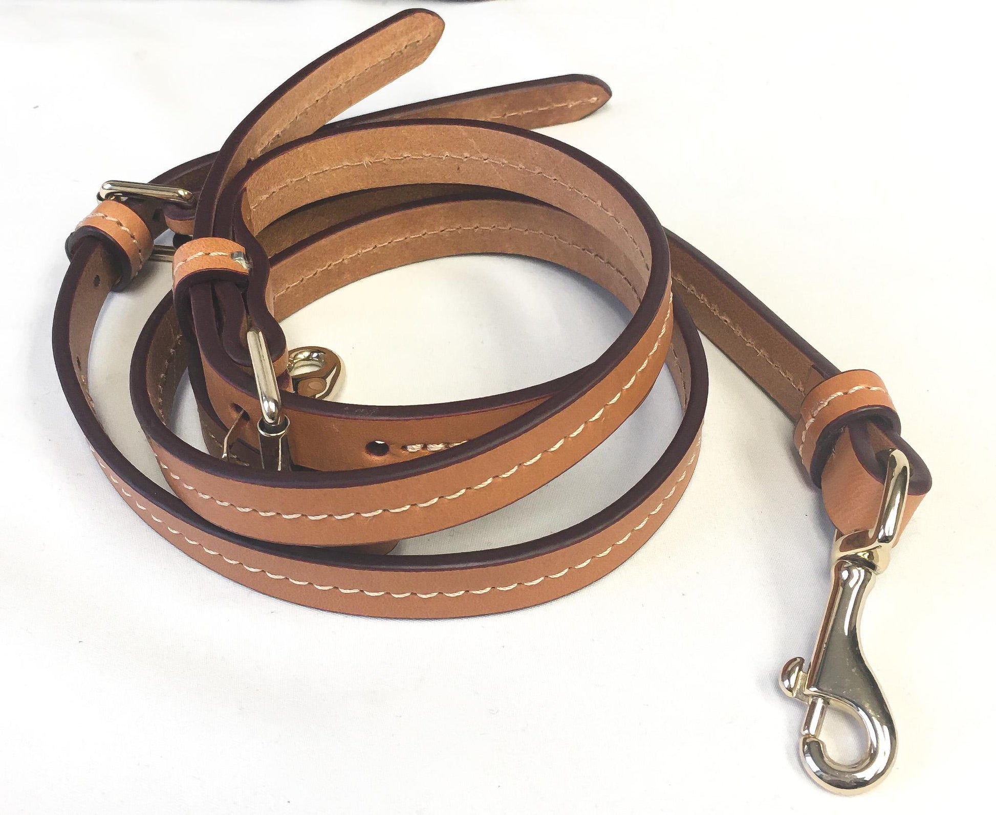 Modern Dooney and Bourke Celeste Brown Monogram Leather Crossbody Satchel Tote Bag, Classy Everyday Dooney Handbag