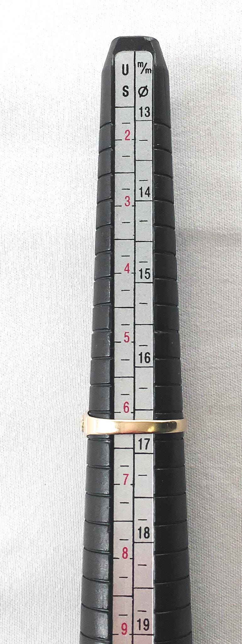 Vintage 10K Black Hills Gold Leaf Infinity Symbol Ring, Sz. 6.25, Simple Everyday Black Hills Gold Band Ring