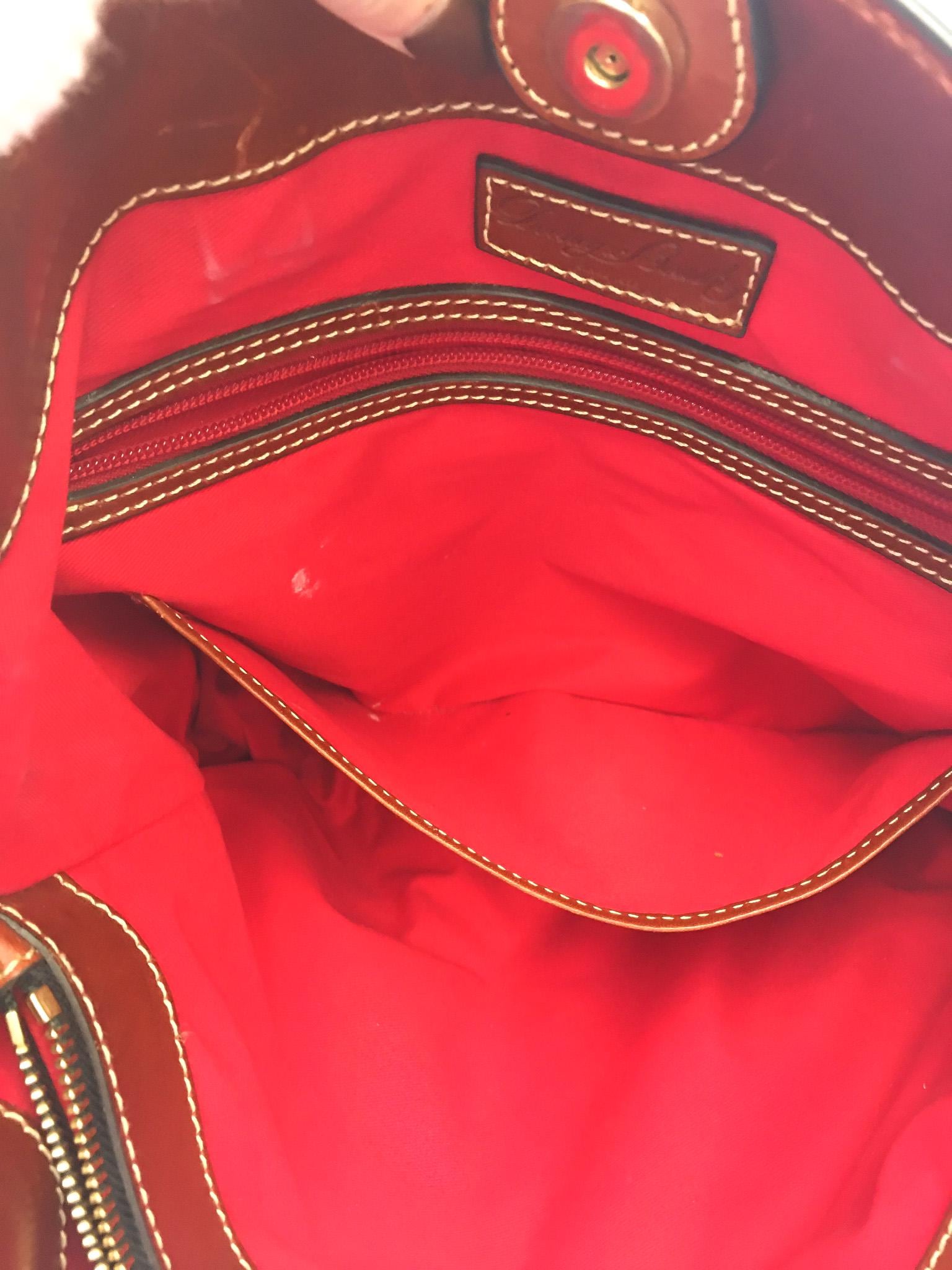 Dooney and Bourke Charleston Black Ostrich Leather Crossbody Top Handle Satchel Bag, Unique Dooney and Bourke Handbag