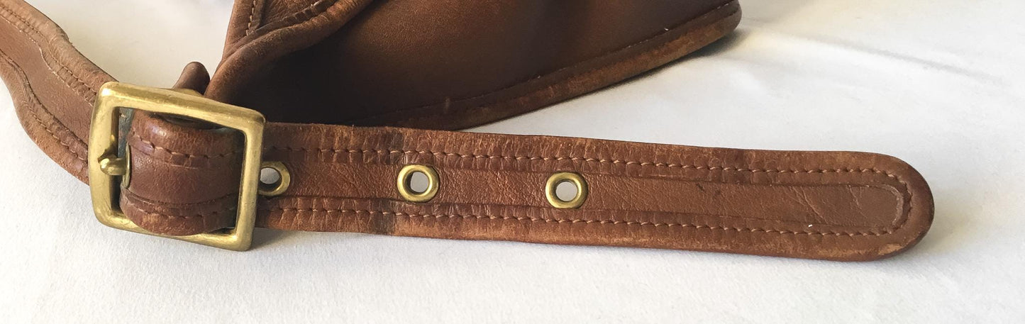 Vintage Coach Janice Legacy Brown Leather Crossbody Bag, Style 9950