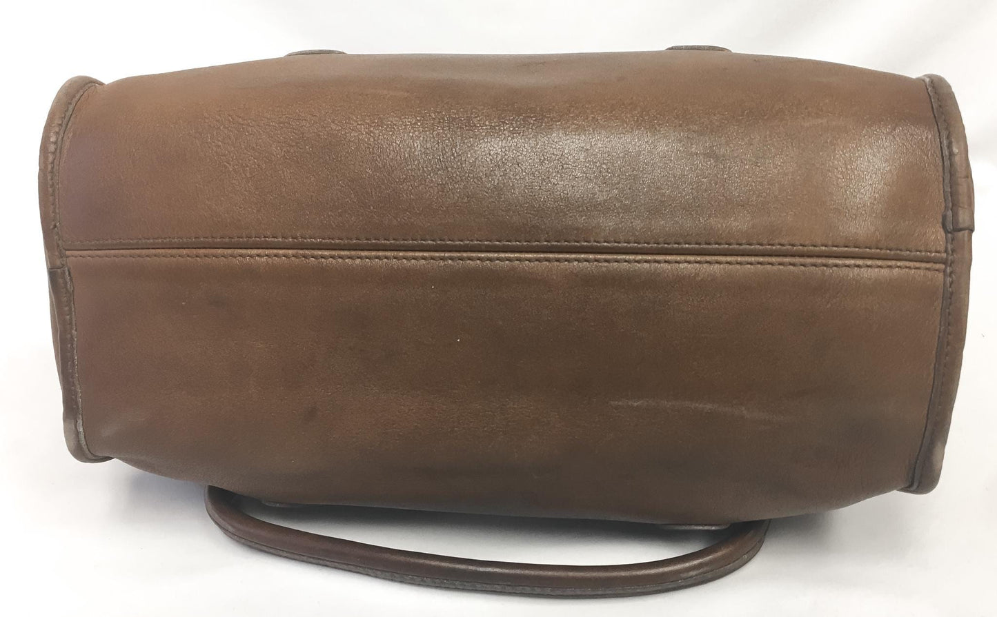 Vintage 60s/70s Coach Madison Brown Leather Satchel with Detachable Crossbody Strap, Vintage Rare Coach Handbag