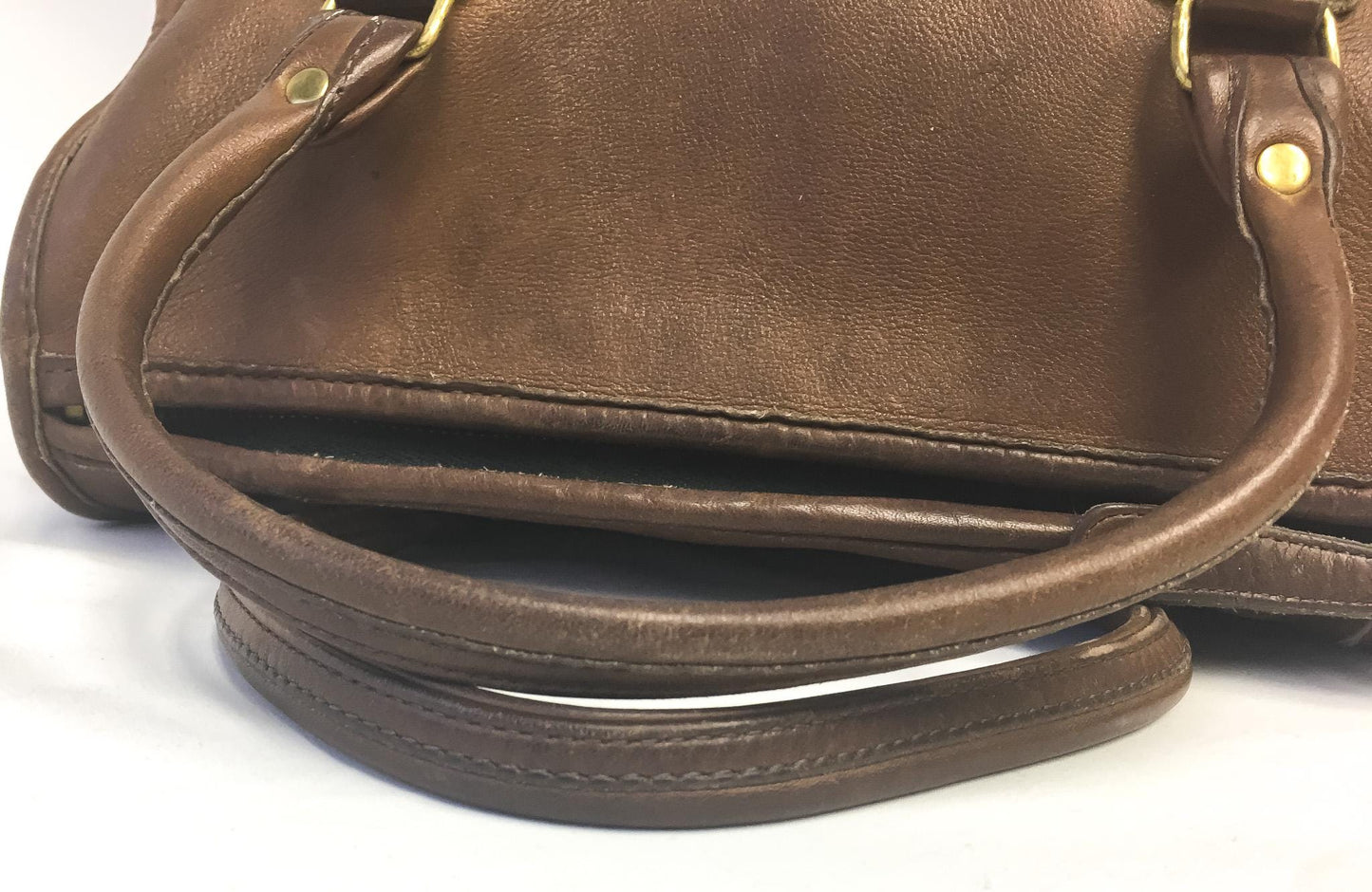 Vintage 60s/70s Coach Madison Brown Leather Satchel with Detachable Crossbody Strap, Vintage Rare Coach Handbag