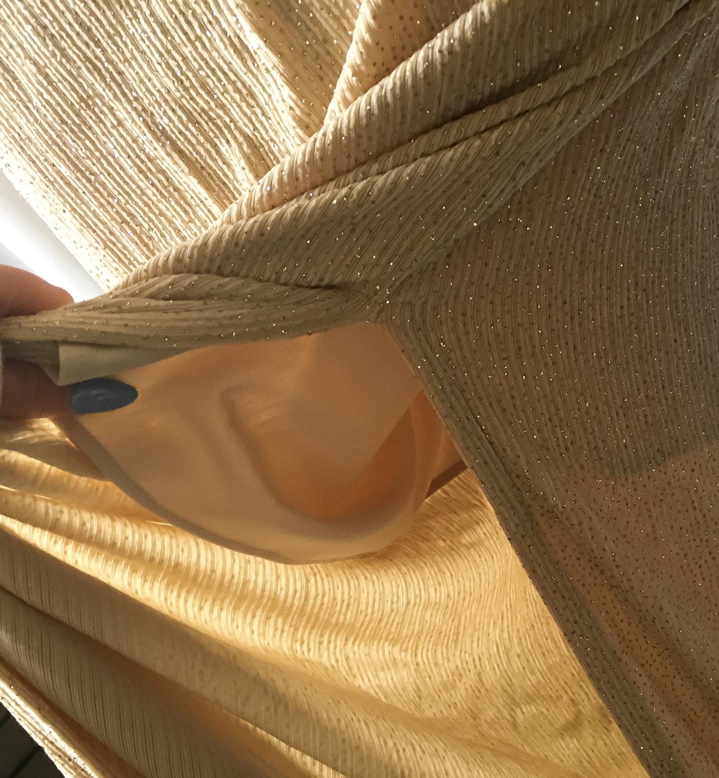 90s Dave and Johnny Beige Champagne Glitter Marilyn Monroe Style Open Back Bodycon Dress, Sz. 4, Art Deco Cocktail Style Evening Gown