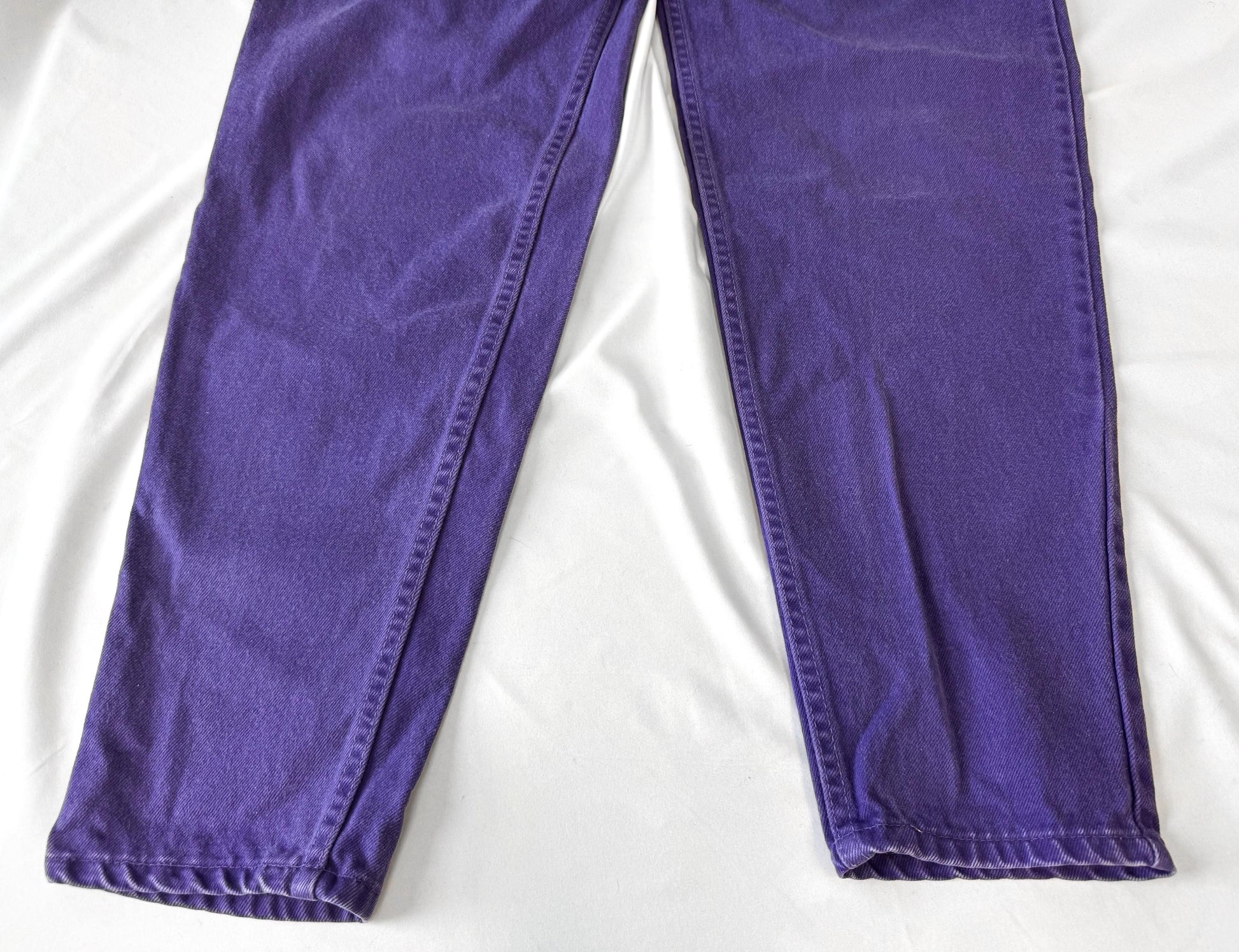 Vintage 70s Levi's Orange Tab 560 Purple High Rise Tapered Jeans, 30" x 31"
