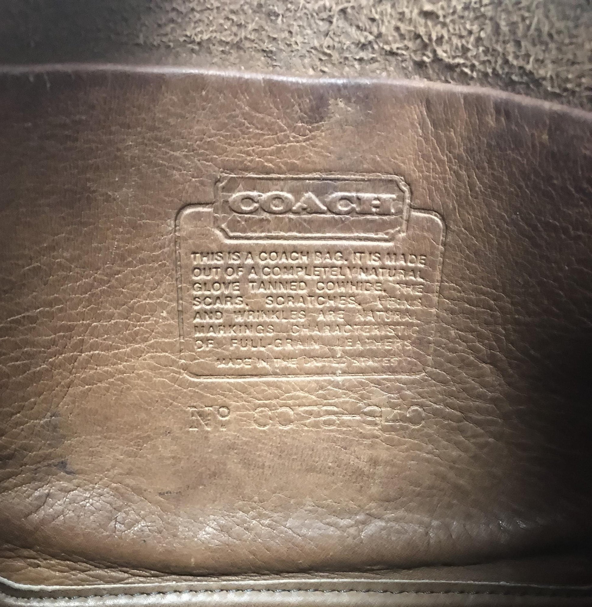 Vintage 60s/70s Coach Madison Brown Leather Satchel with Detachable Crossbody Strap, Vintage Rare Coach Handbag