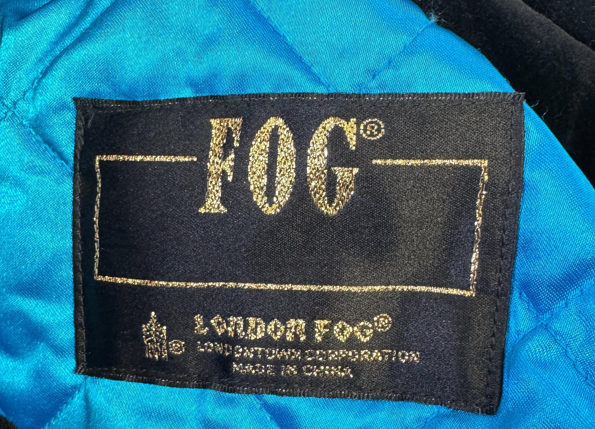 Vintage 80s London Fog Black Velvet Neon Ribbon Fur Hooded Jacket, Women's Sz. M, Retro Style Jacket