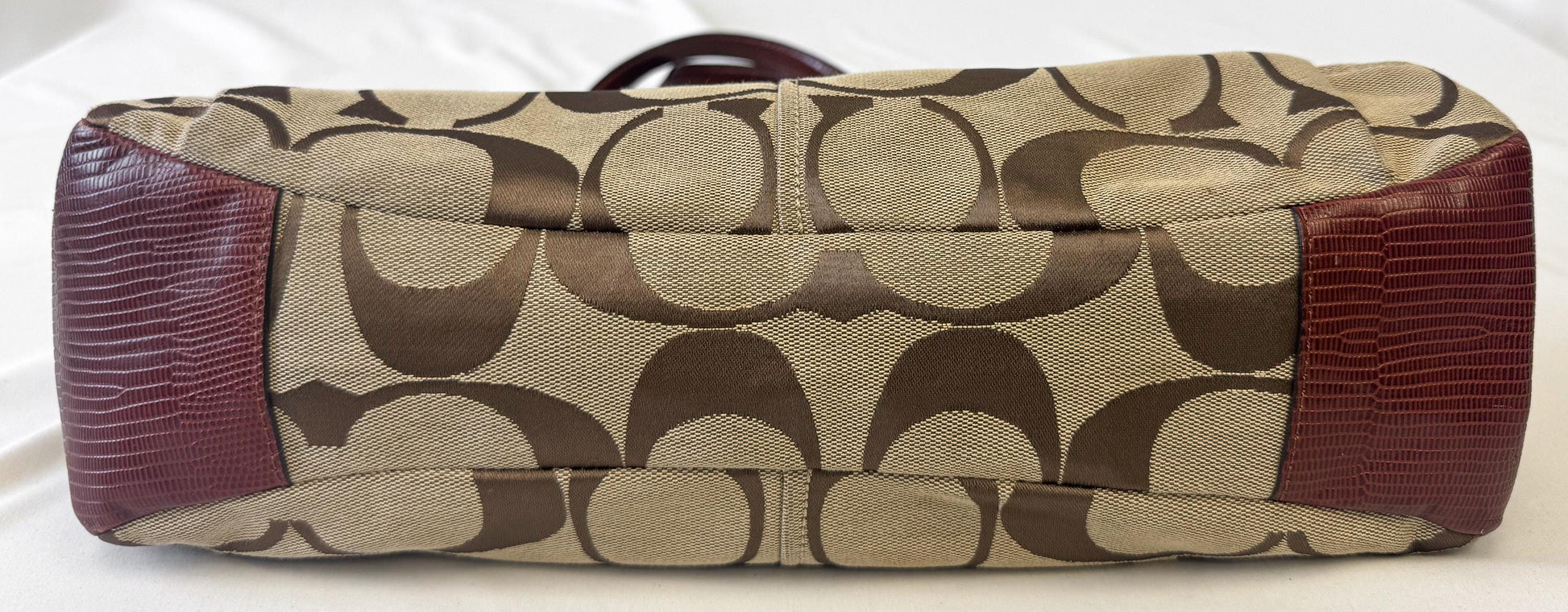 Y2K 00s Coach Chelsea Signature Jayden Carryall Satchel Shoulder Tote Bag Style 17806