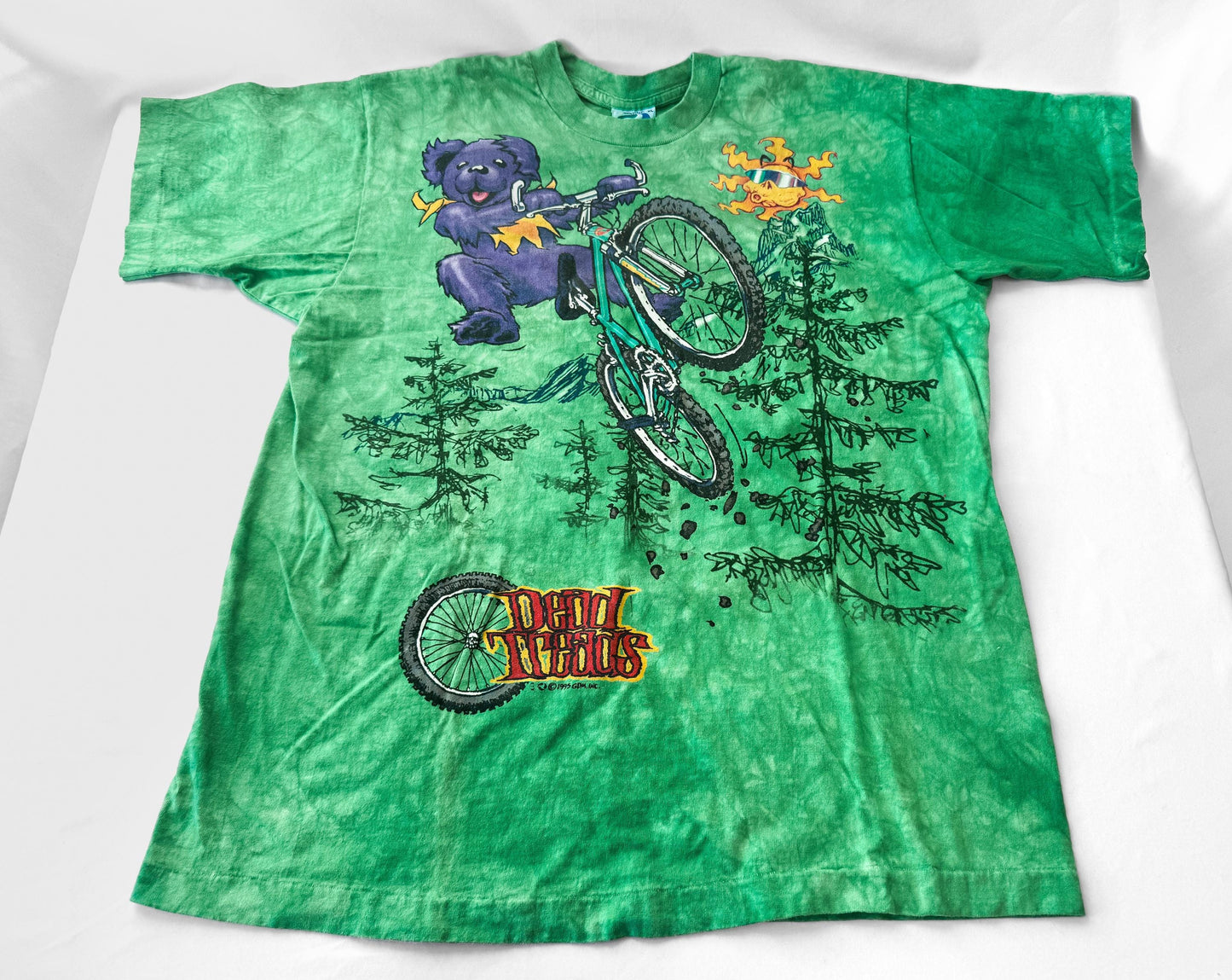 Vintage 1995 Grateful Dead Liquid Blue Dead Treads T-Shirt, Men's Sz. XL