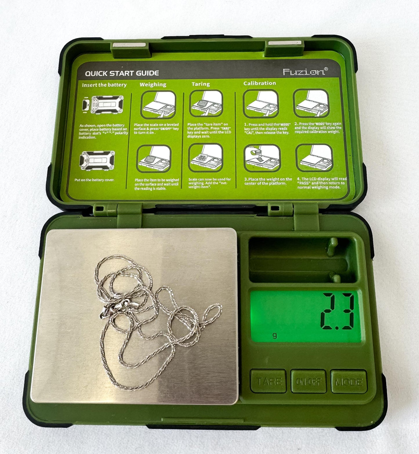 Vintage 14K Italy Aufrin White Gold Diamond Cut Rope Chain, Roughly 20", Roughly 2mm, Unisex Simple Everyday Layering Chain Necklace