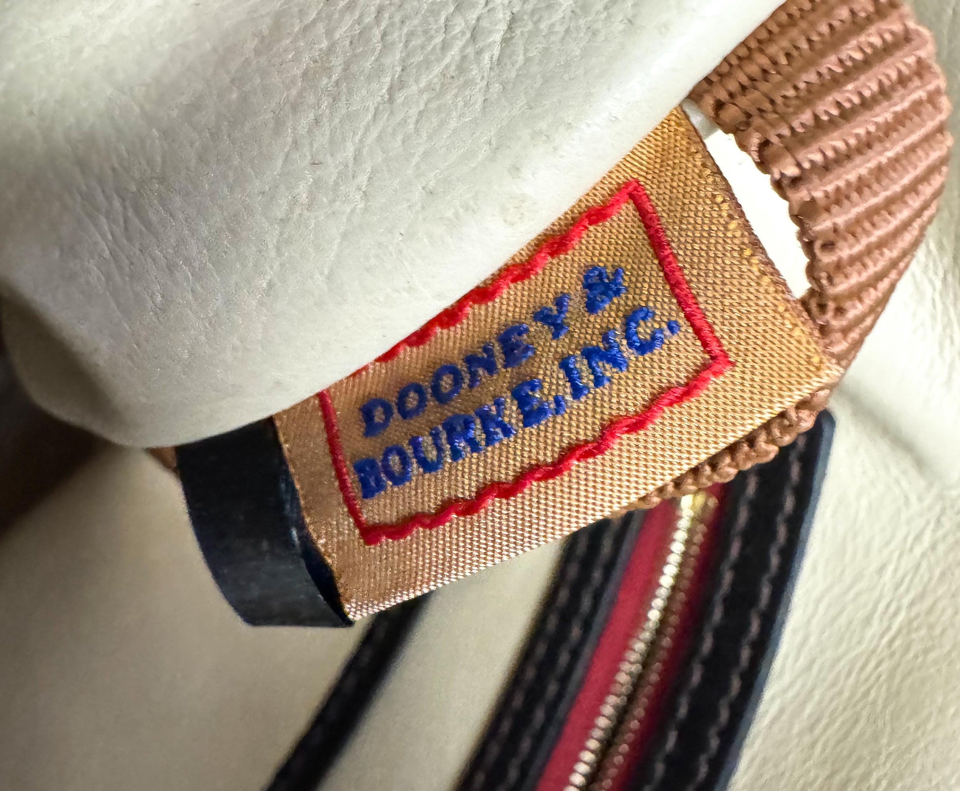 Vintage Dooney and Bourke Florentine Hattie Black Leather Drawstring Bucket Shoulder Bag