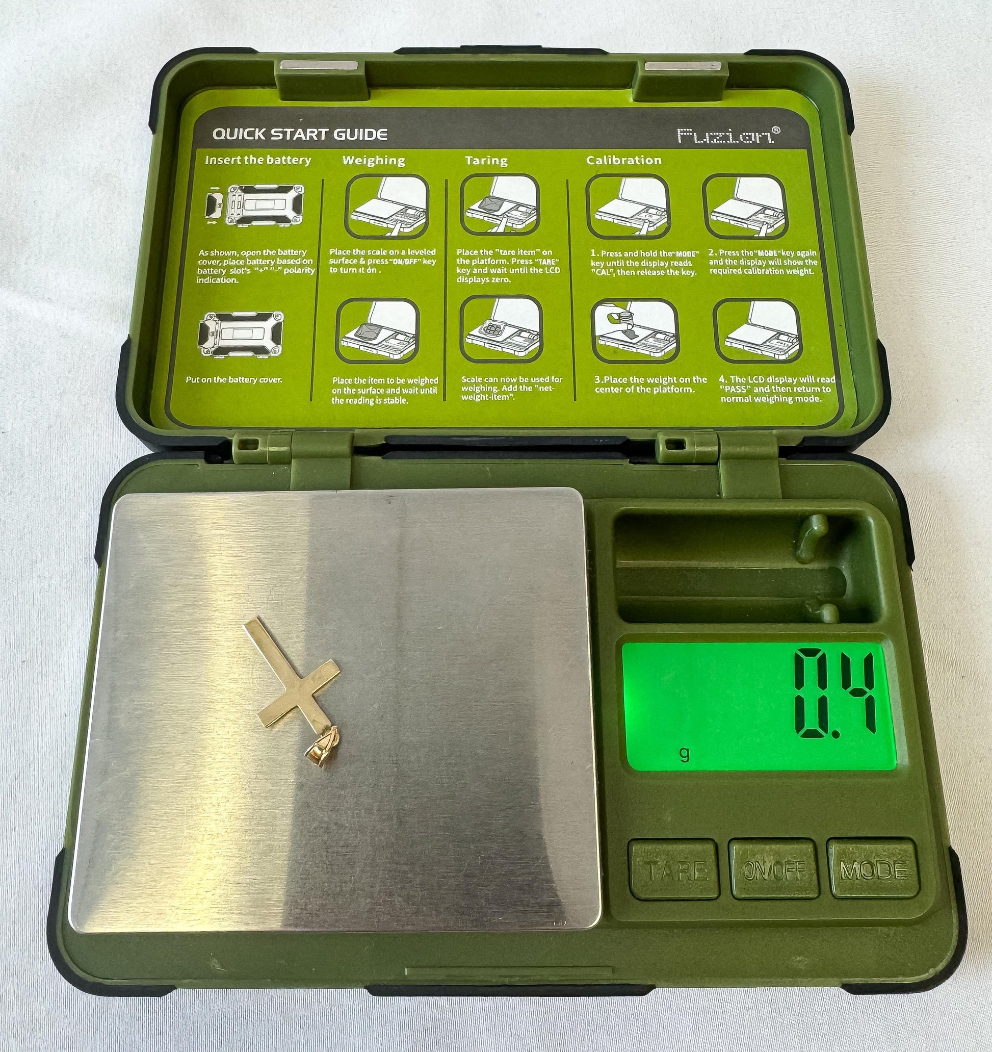 14K Yellow Gold Smooth 1 Inch Cross Pendant, Dainty Simple Everyday Minimalist Christian Pendant