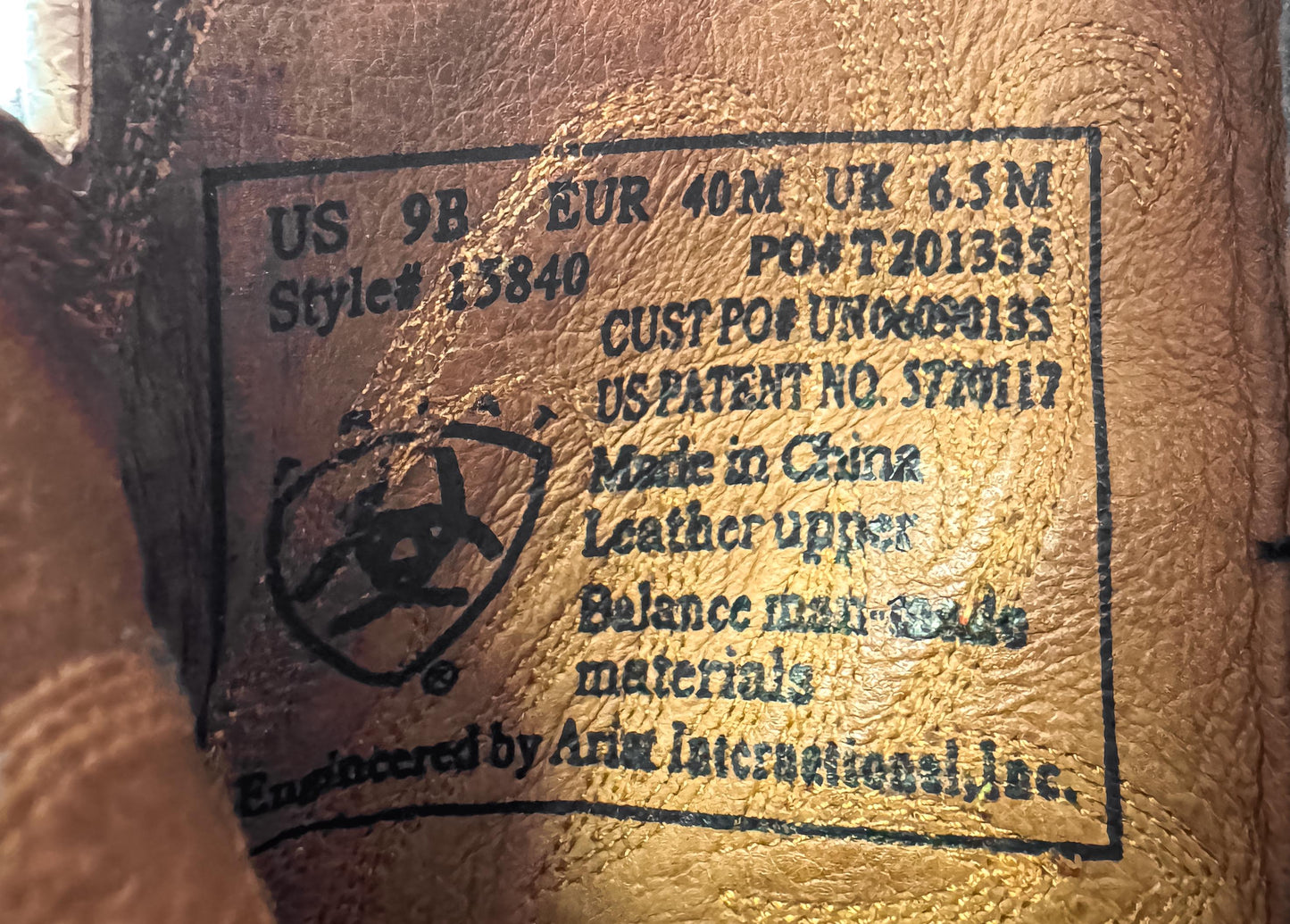 Vintage Style Ariat Heritage ATS Turquoise Teal Brown Leather Cowboy Boots, Women's Sz. 9B, Unique Western Festival Cowgirl Boots