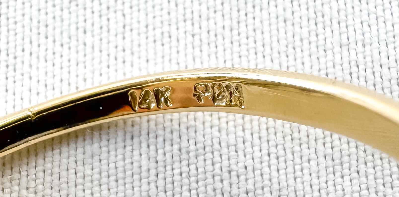 Vintage 14K Diamond Blue Sapphire Marquise Hurricane Ring, Sz. 8, Vintage Statement Cocktail Art Deco Ring