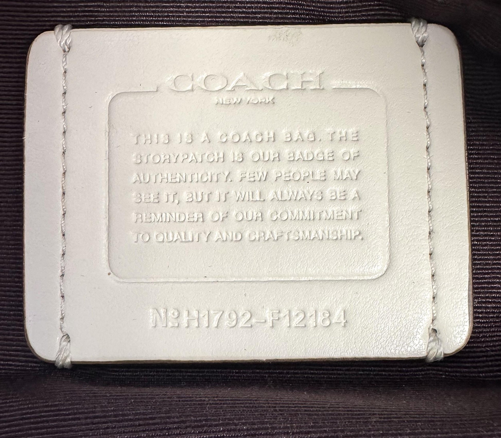 Modern Coach Town Tote Chalk White/Cream Turn Lock Pebbled Leather Shoulder Toten Bag, Style 12184