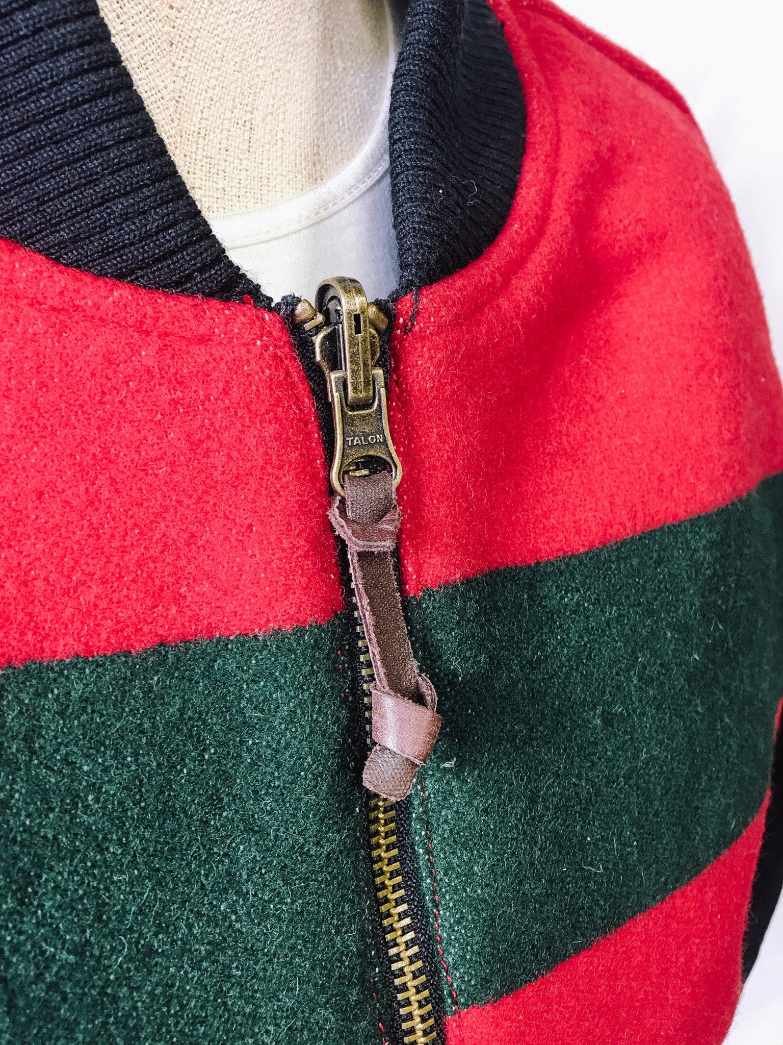 Vintage Eddie Bauer x Pendelton 1936 Skyline Reversible Striped/Black Jacket, Vintage Reversible Winter Coat, Women's Sz. L