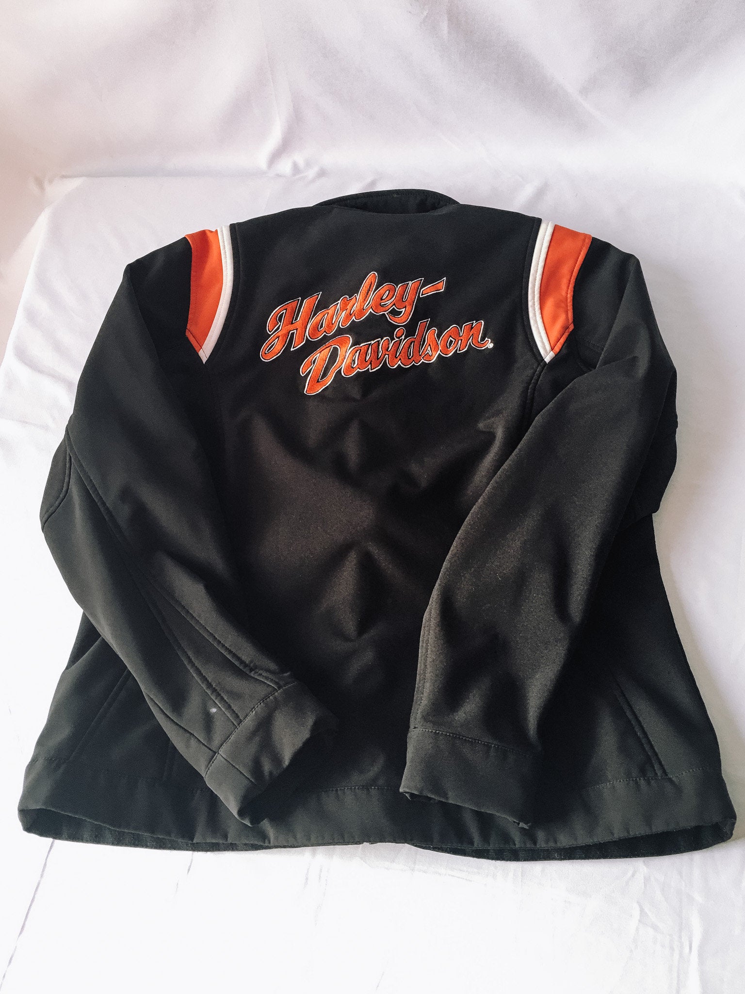 Vintage Harley Davidson Full-Zip Jacket, Women's Sz. L