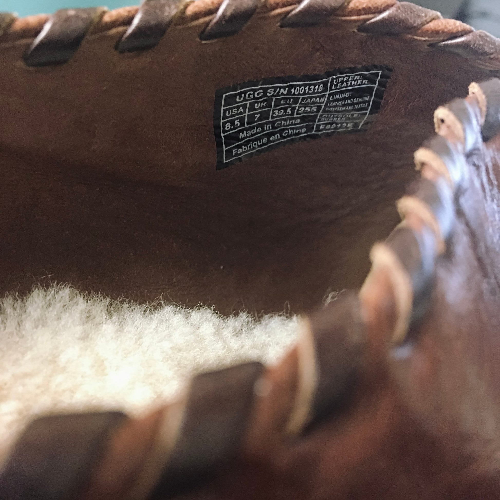 are uggs made of leather