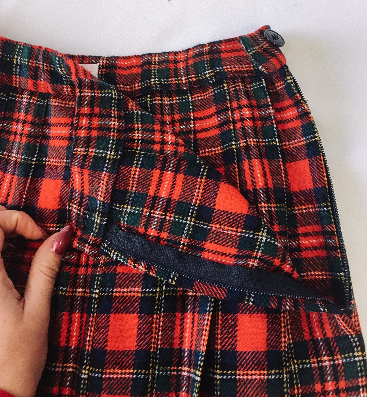 Vintage 80s Pendleton Wool Tartan Maxi Skirt, Pendleton Authentic Prince Charles Edward Stewart Tartan Skirt, Vintage Sz. 4