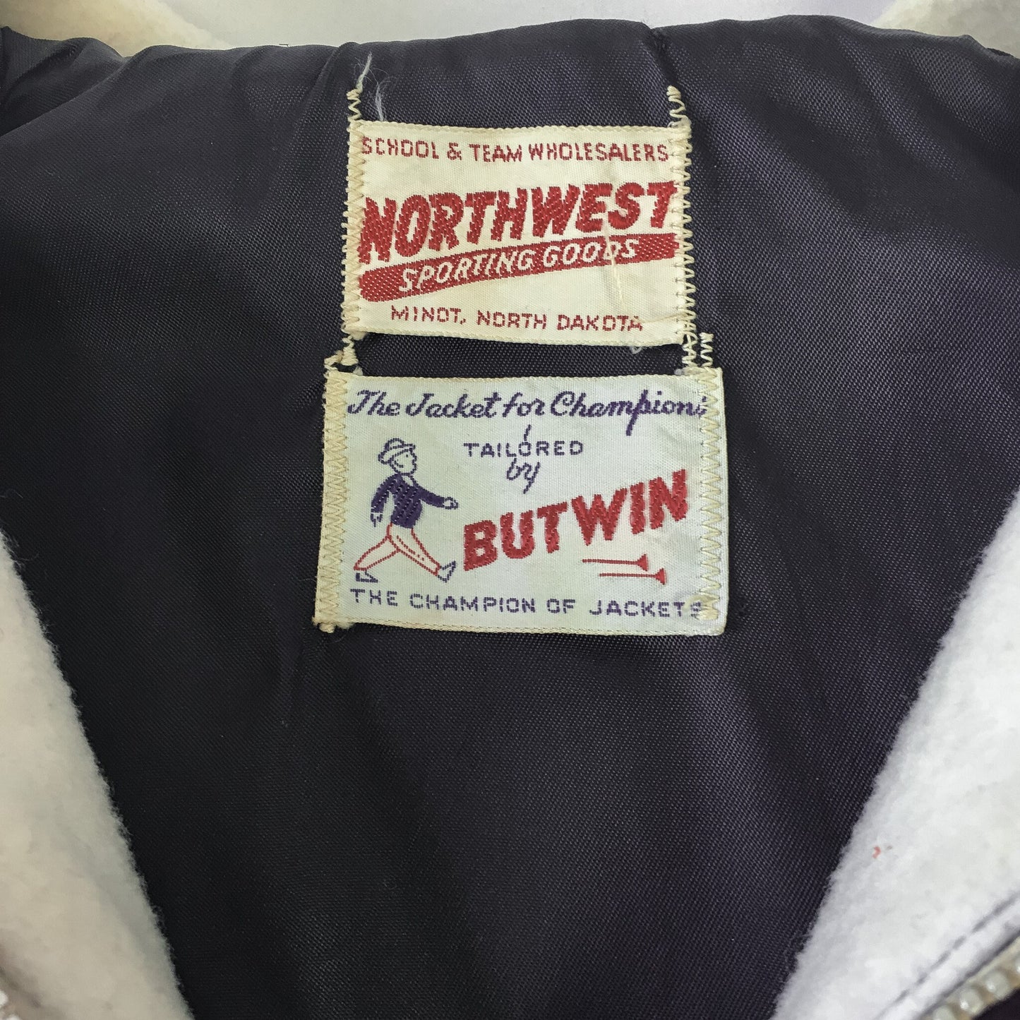 Vintage Butwin Class of 1978 "Rita" Purple Wool Cheerleading Letterman's Jacket, Made in USA, 1970s Letterman Jacket