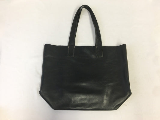 Vintage FRYE Black Leather Tote Bag, FRYE Leather Shoulder Bag